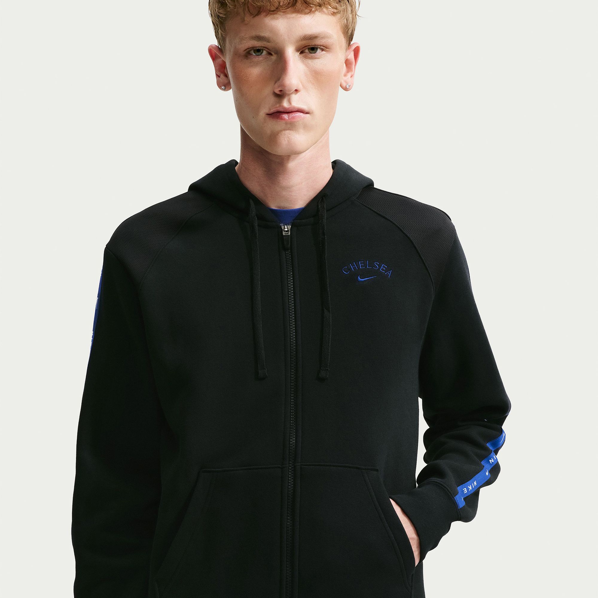 Nike Adult Chelsea FC Black 2026 Fleece Hoodie | Dick's Sporting Goods