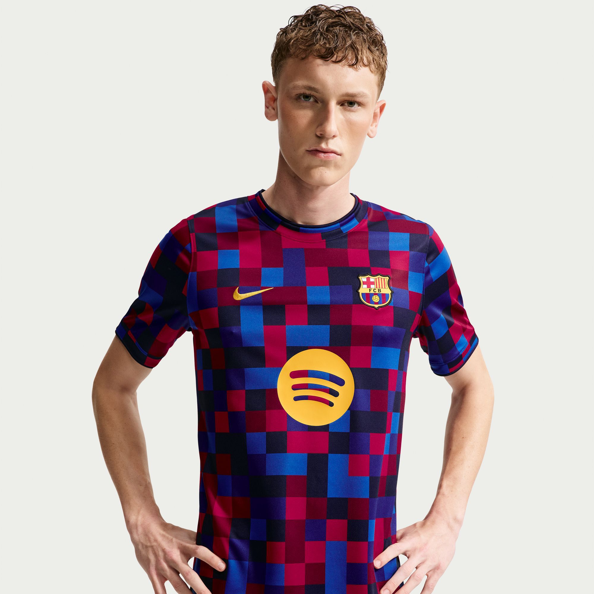 Nike Adult FC Barcelona 2026 Home Prematch Replica Jersey | Dick's