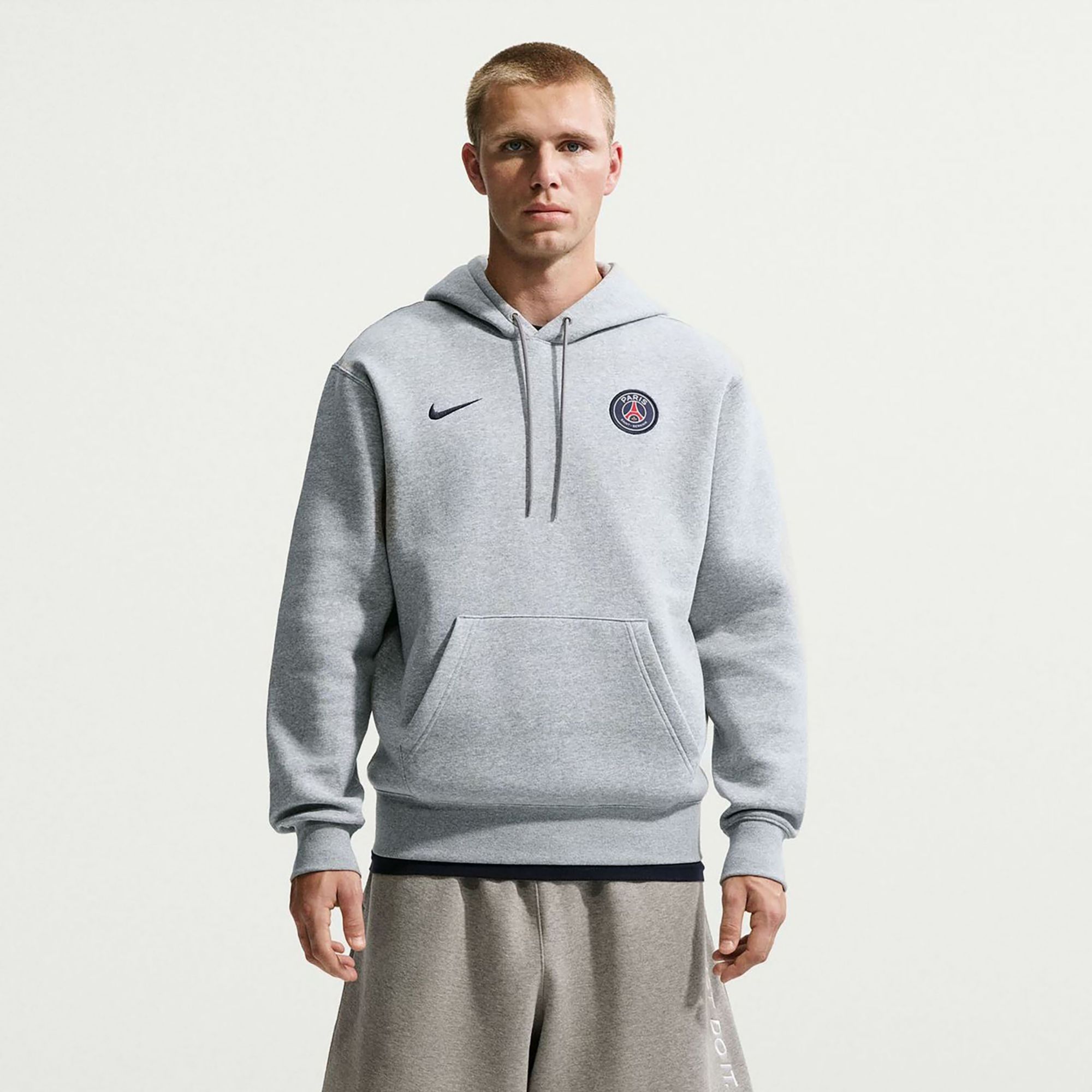 Nike Adult Paris Saint-Germain Grey Club Hoodie | Dick's Sporting