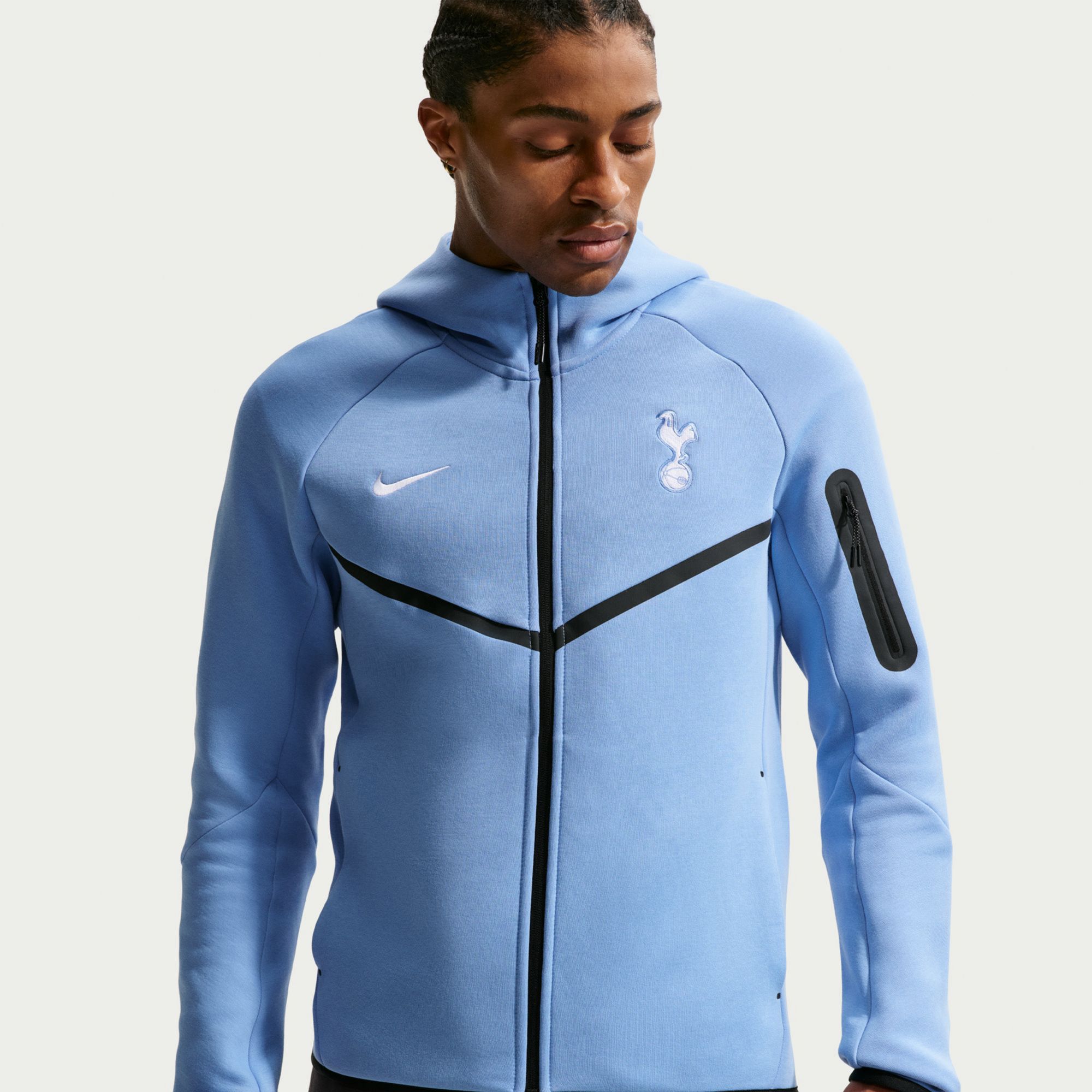 Nike Adult Tottenham Hotspur Light Blue 2026 Full-Zip Hoodie