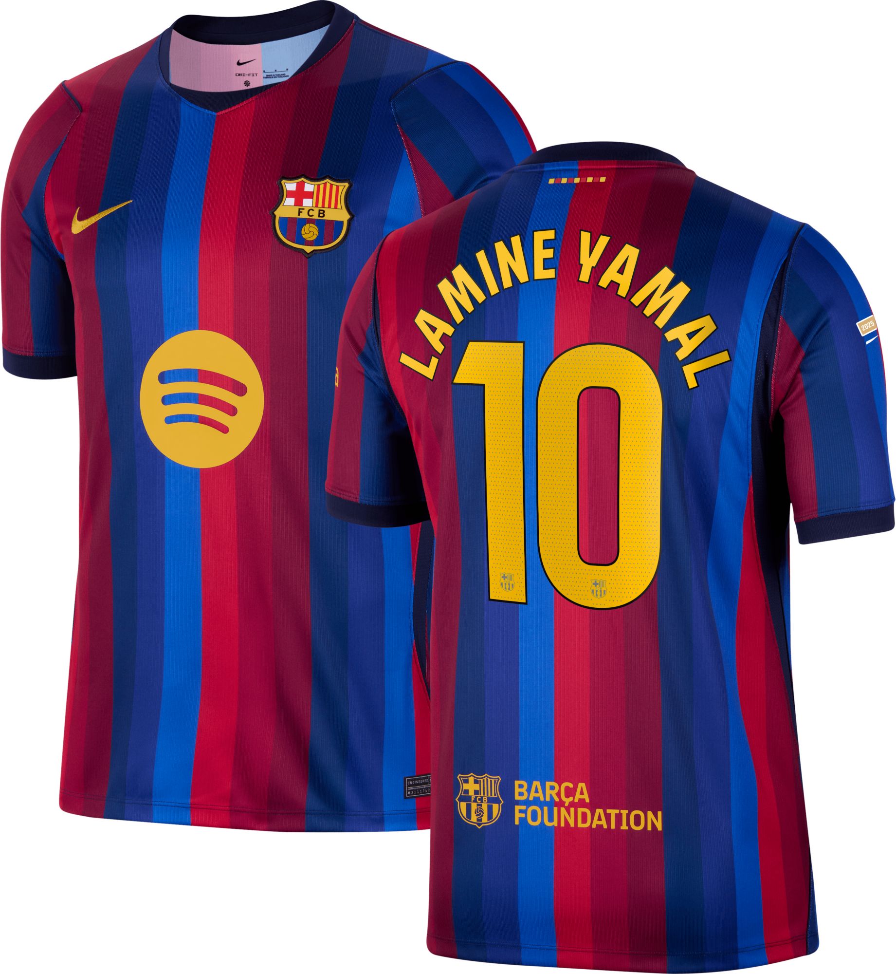 Nike Adult FC Barcelona Lamine Yamal 2026 Home Authentic Jersey