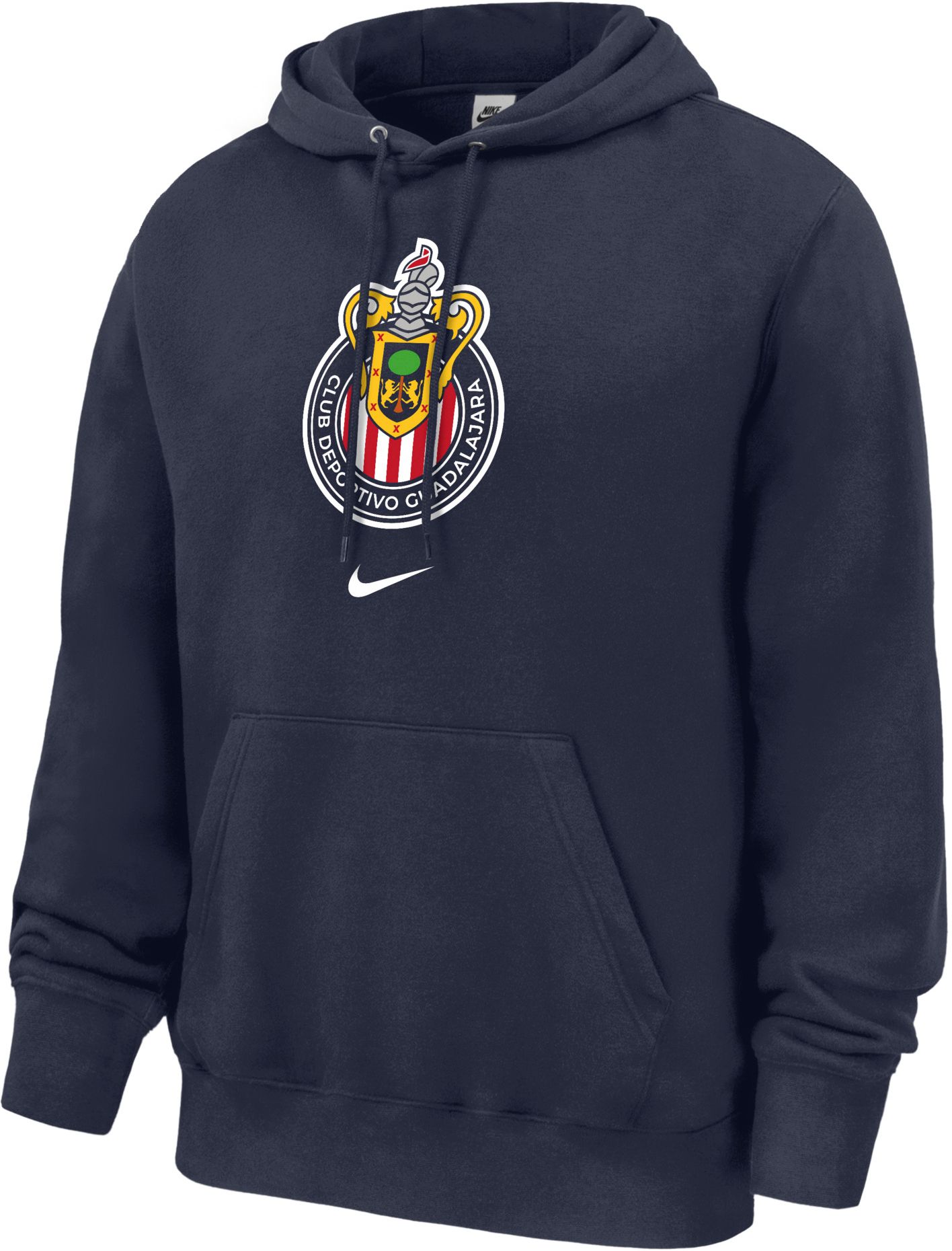 Nike Adult Chivas Guadalajara Navy Club Fleece Hoodie | Dick's