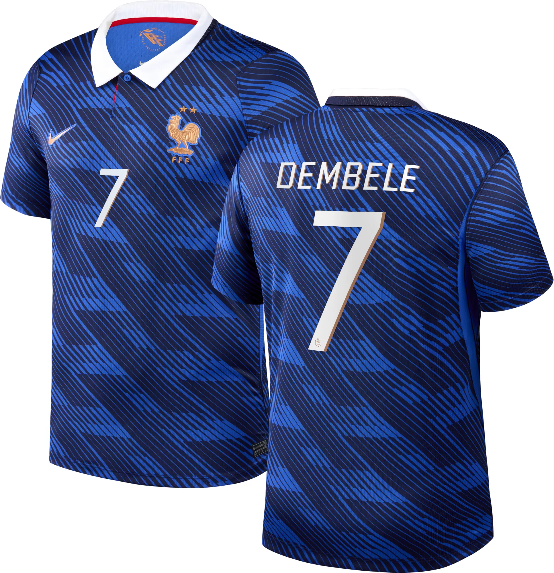 Nike Adult France Ousmane Dembele 2026 Home Replica Jersey
