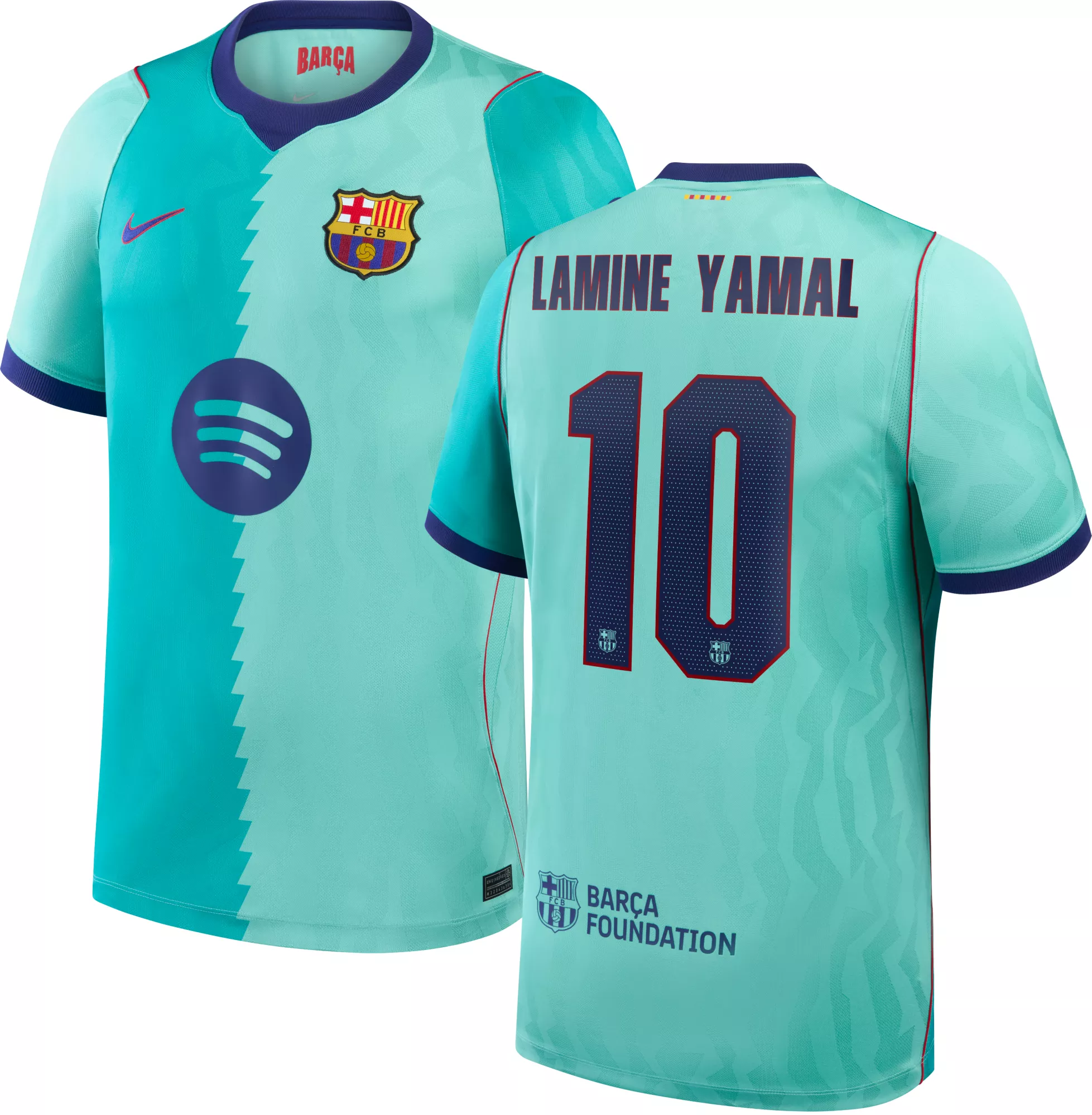 Nike Adult FC Barcelona 2026 Lamine Yamal Home Replica Jersey