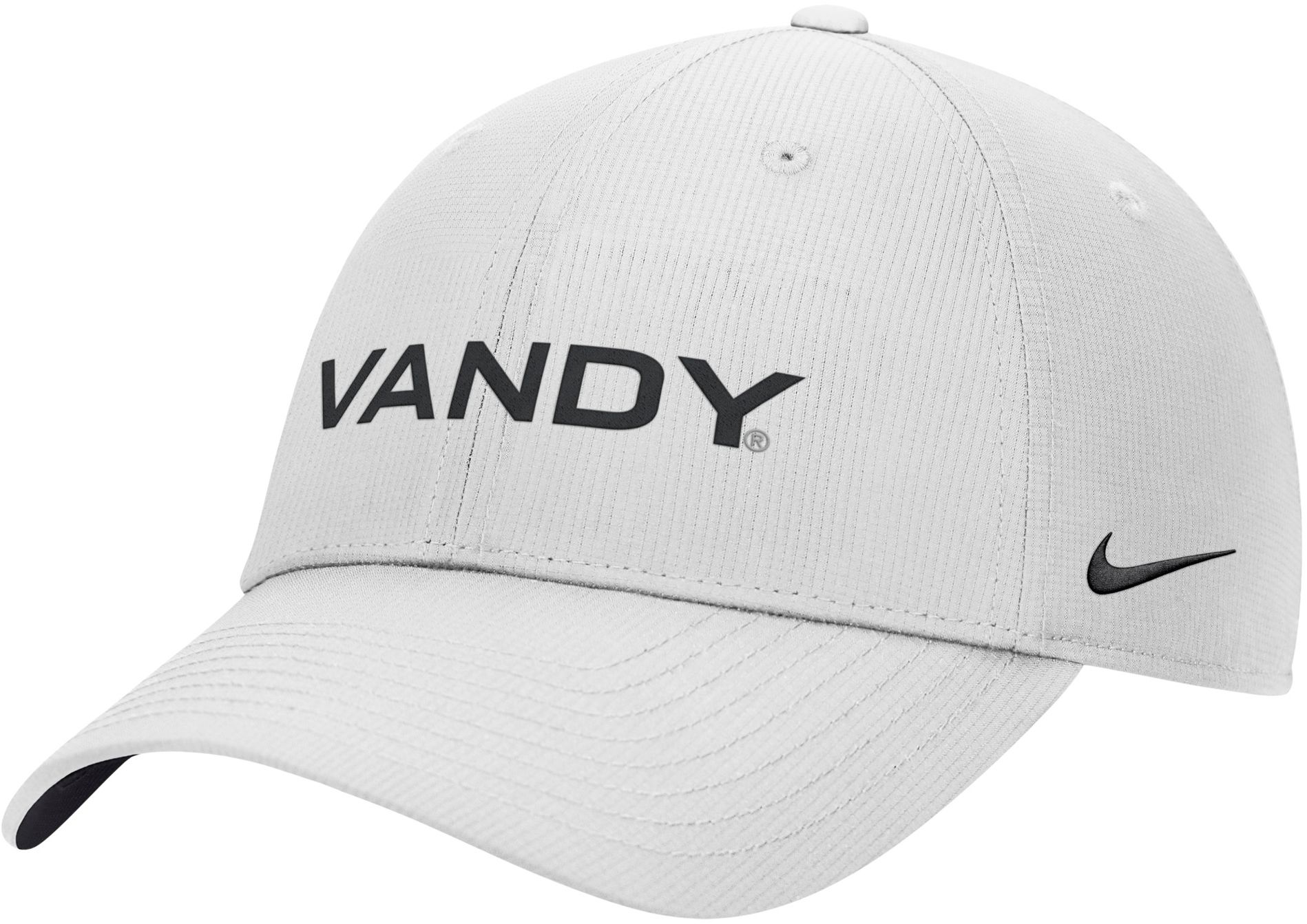 Nike Adult Vanderbilt Commodores White Rip Stop Club Adjustable