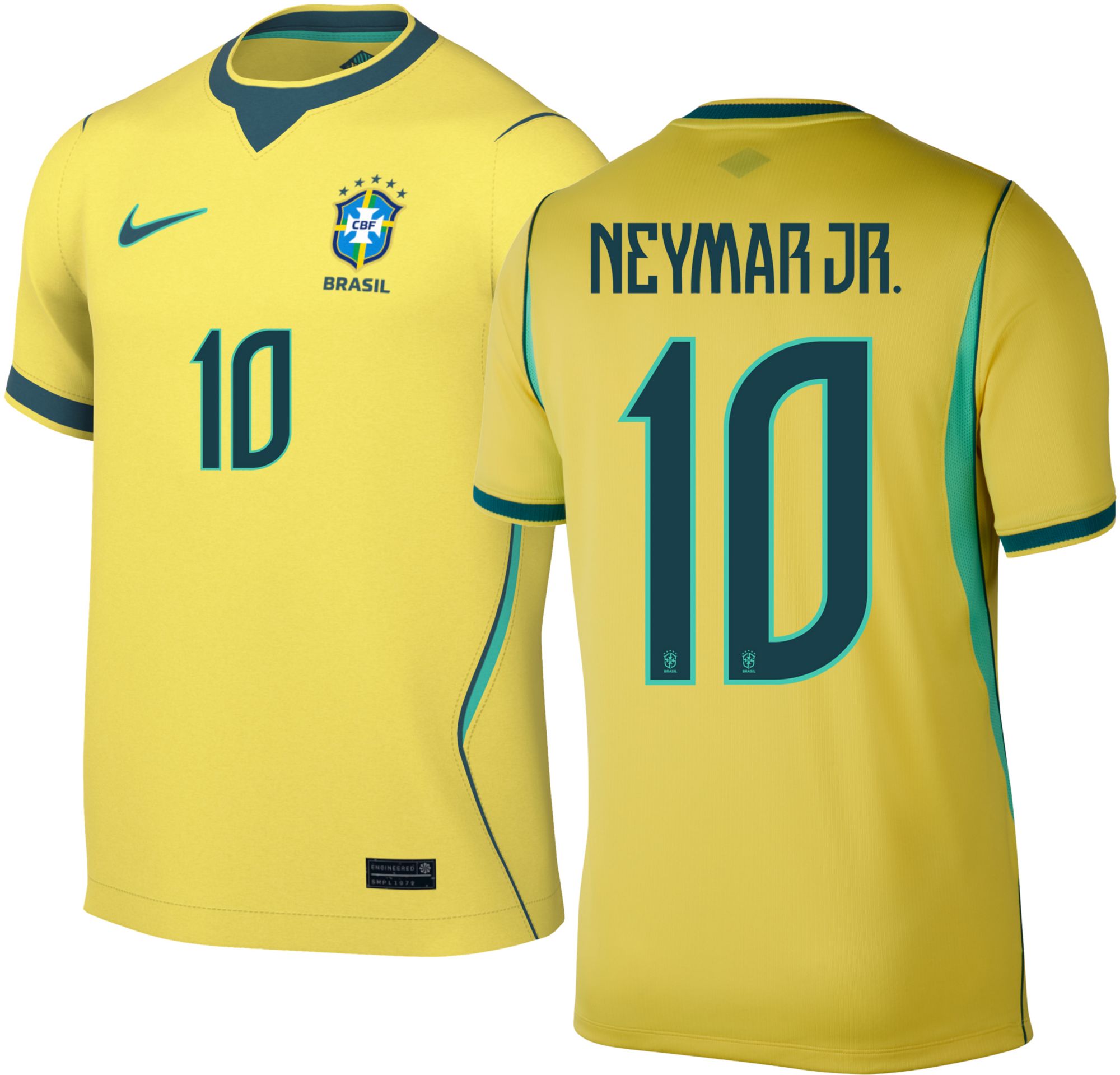 Nike Adult Brazil Neymar #10 2026 Home Replica Jersey | Dick's