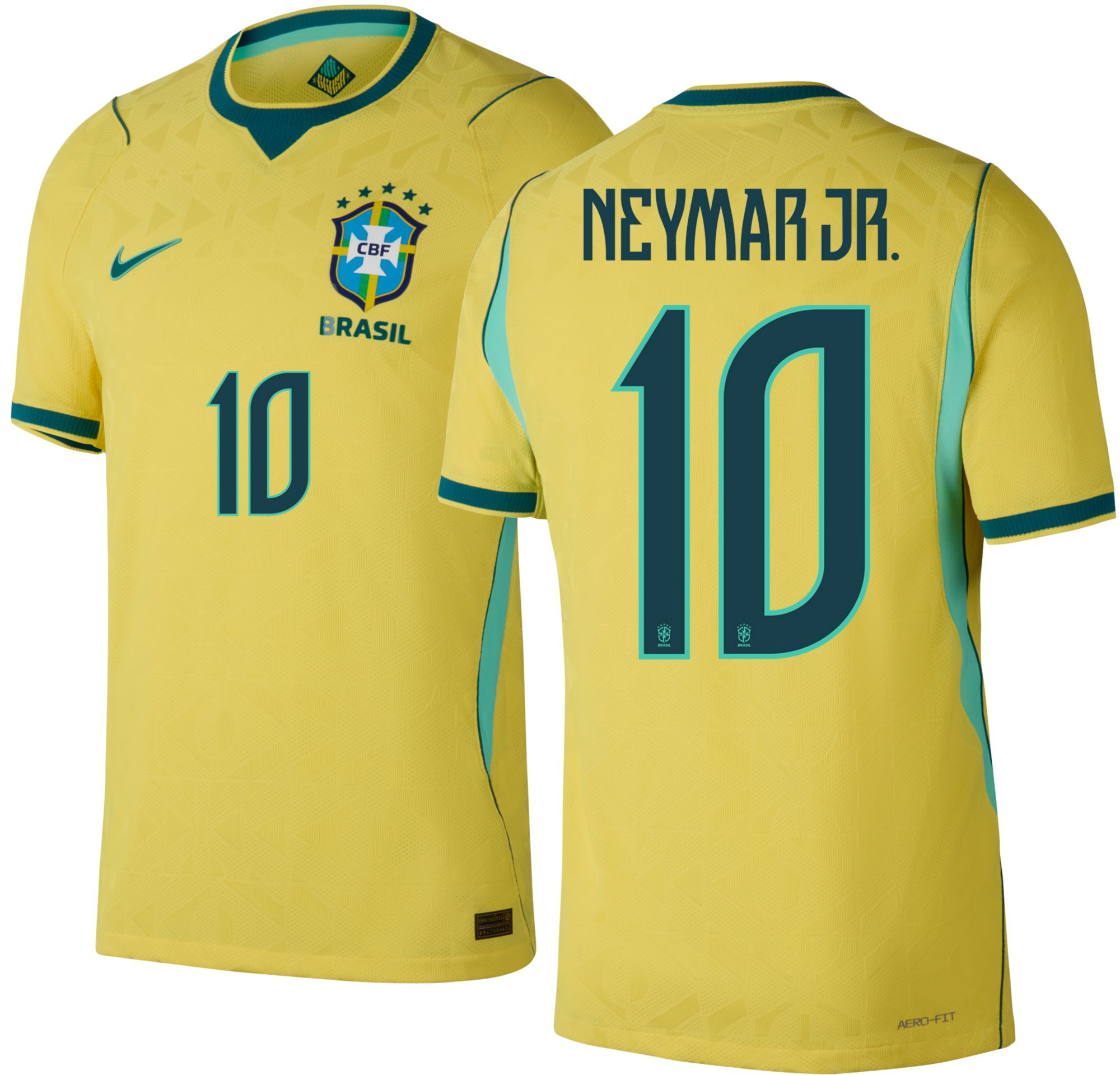 Nike Adult Brazil Neymar #10 2026 Home Authentic Jersey | Dick's