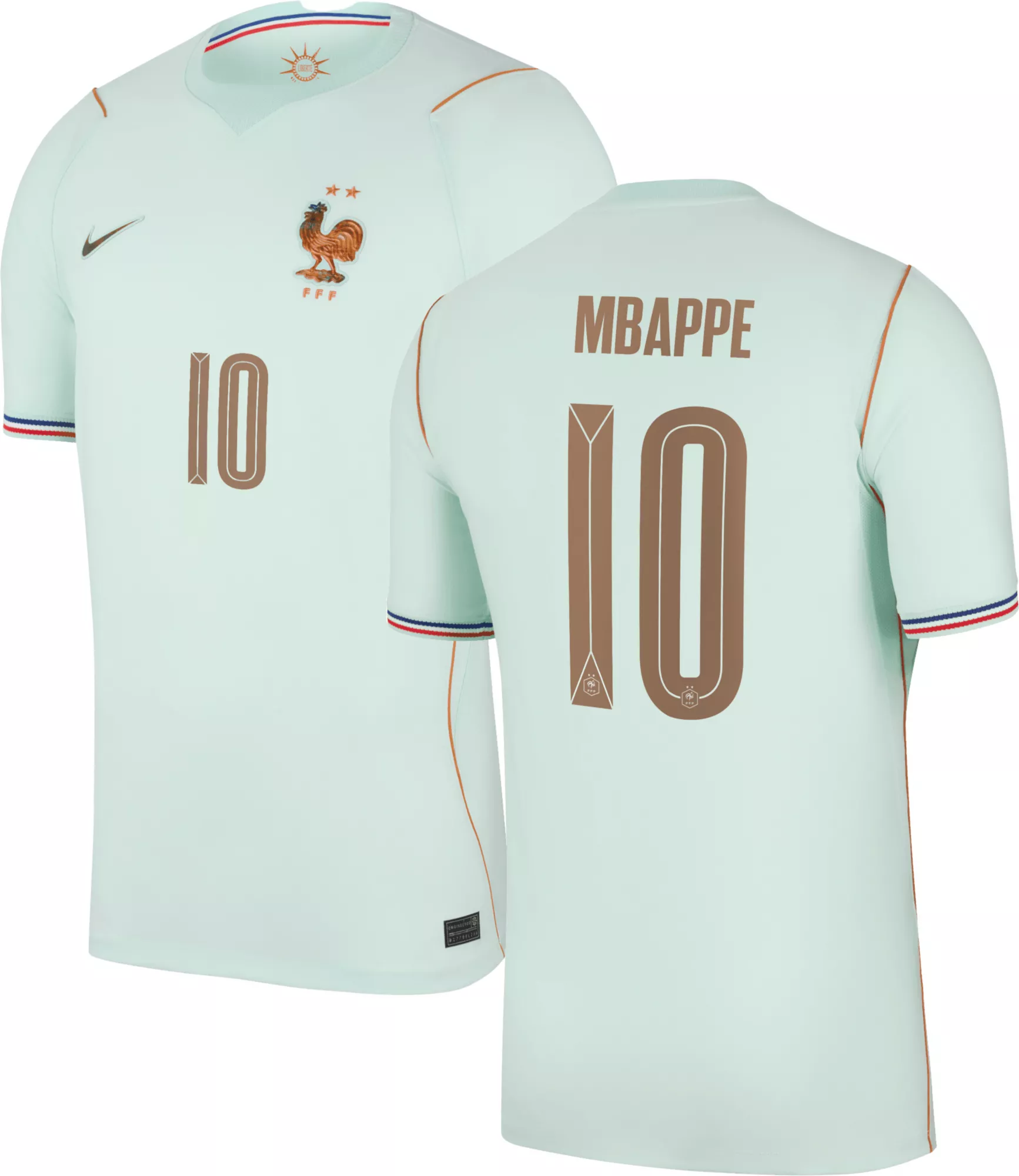 Nike Adult France Kylian Mbappe #10 2026 Away Replica Jersey