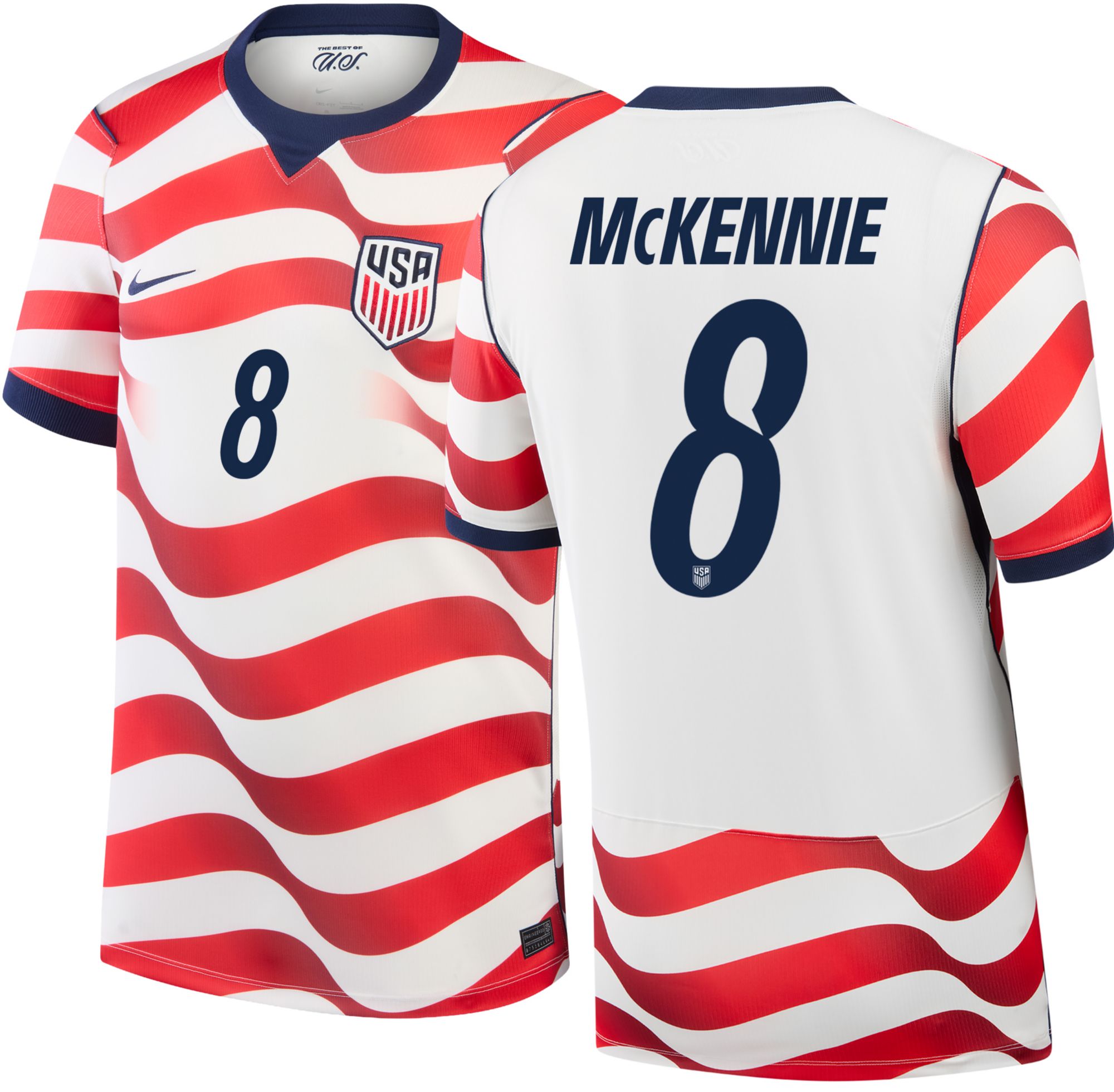 Nike Adult USMNT Weston McKennie #8 2026 Home Replica Jersey