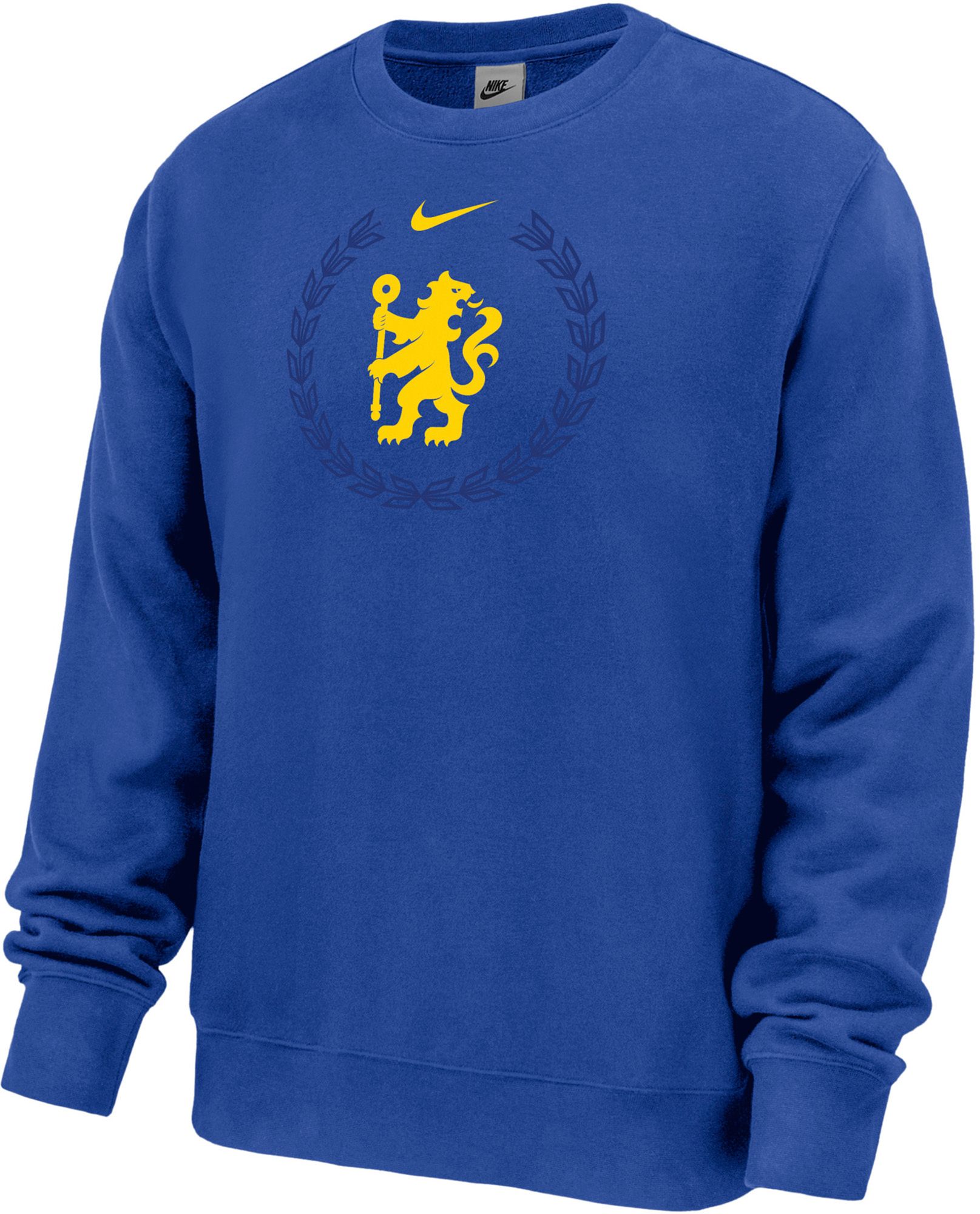 Chelsea FC  長袖ウェアＬサイズ Nike Adult Chelsea FC Blue Club Fleece Crewneck Sweatshirt