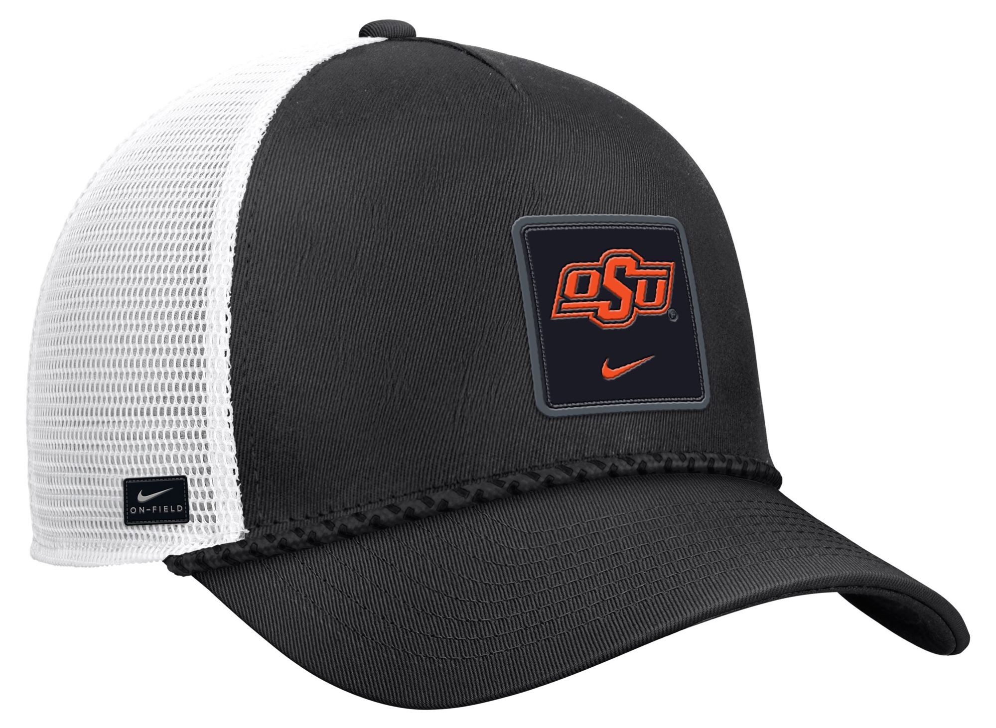Nike Adult Oklahoma State Cowboys Black Gameday Adjustable Trucker