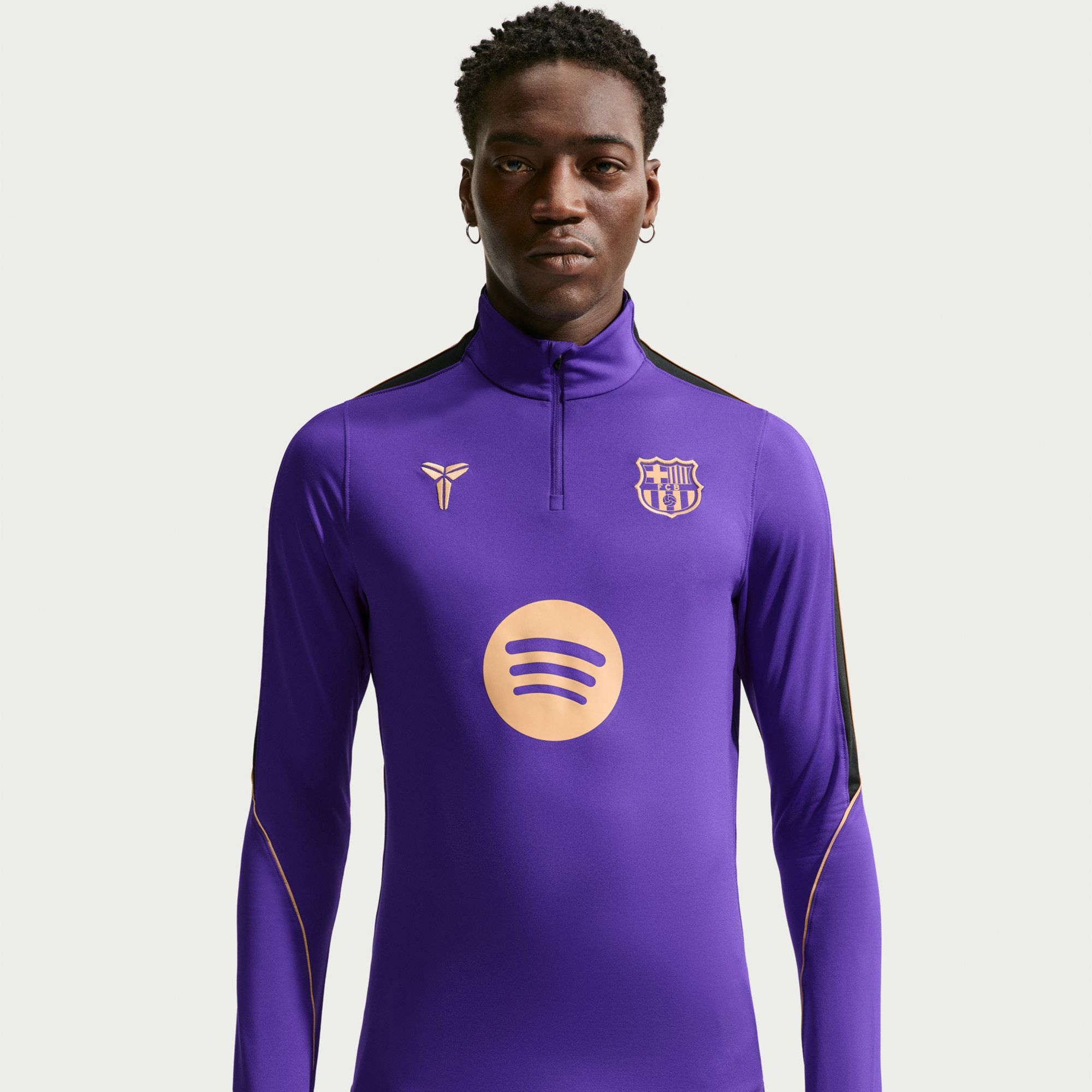 Nike Adult FC Barcelona x Kobe Away 1/4 Zip Training Jacket