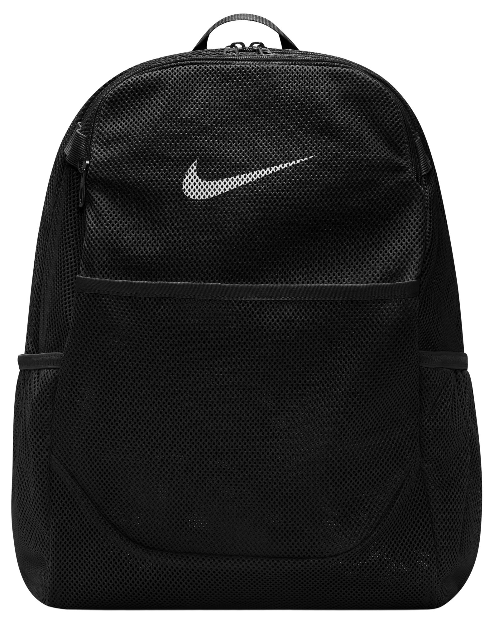 black nike backpack women's Nike Brasilia Mesh Backpack, Black
