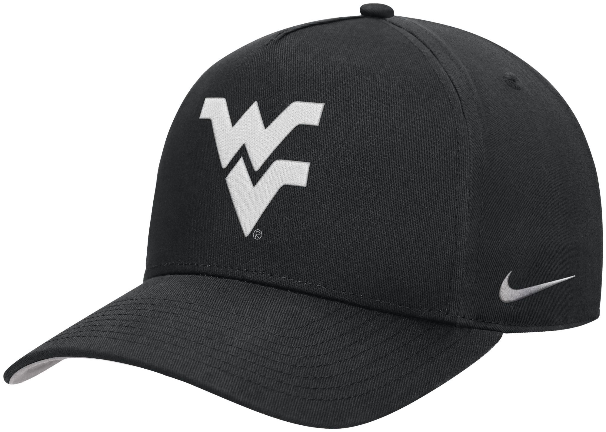 Nike Adult West Virginia Mountaineers Black Rise A-Frame