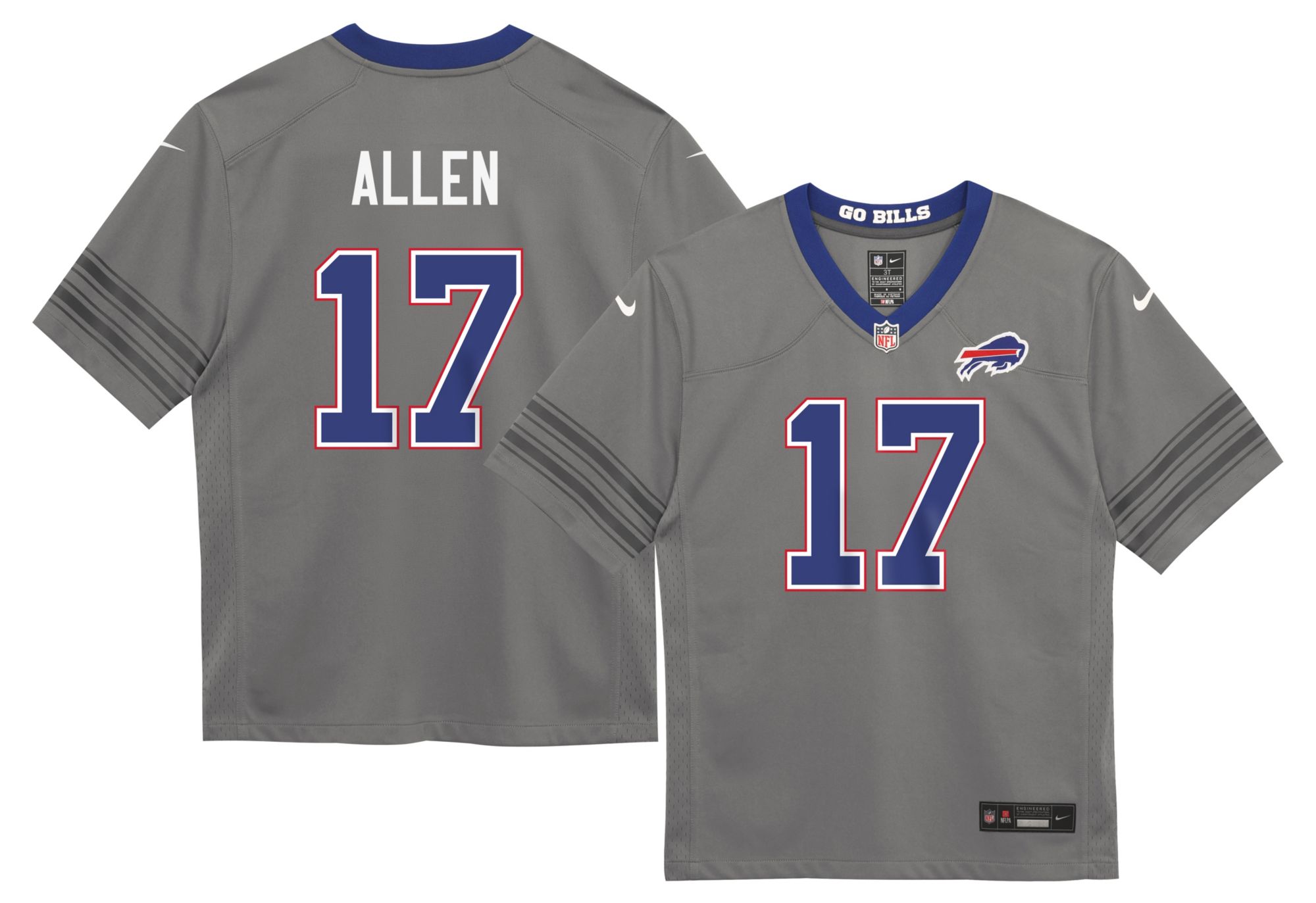 Nike Boys' Buffalo Bills Josh Allen #17 Nickel City Alternate Game