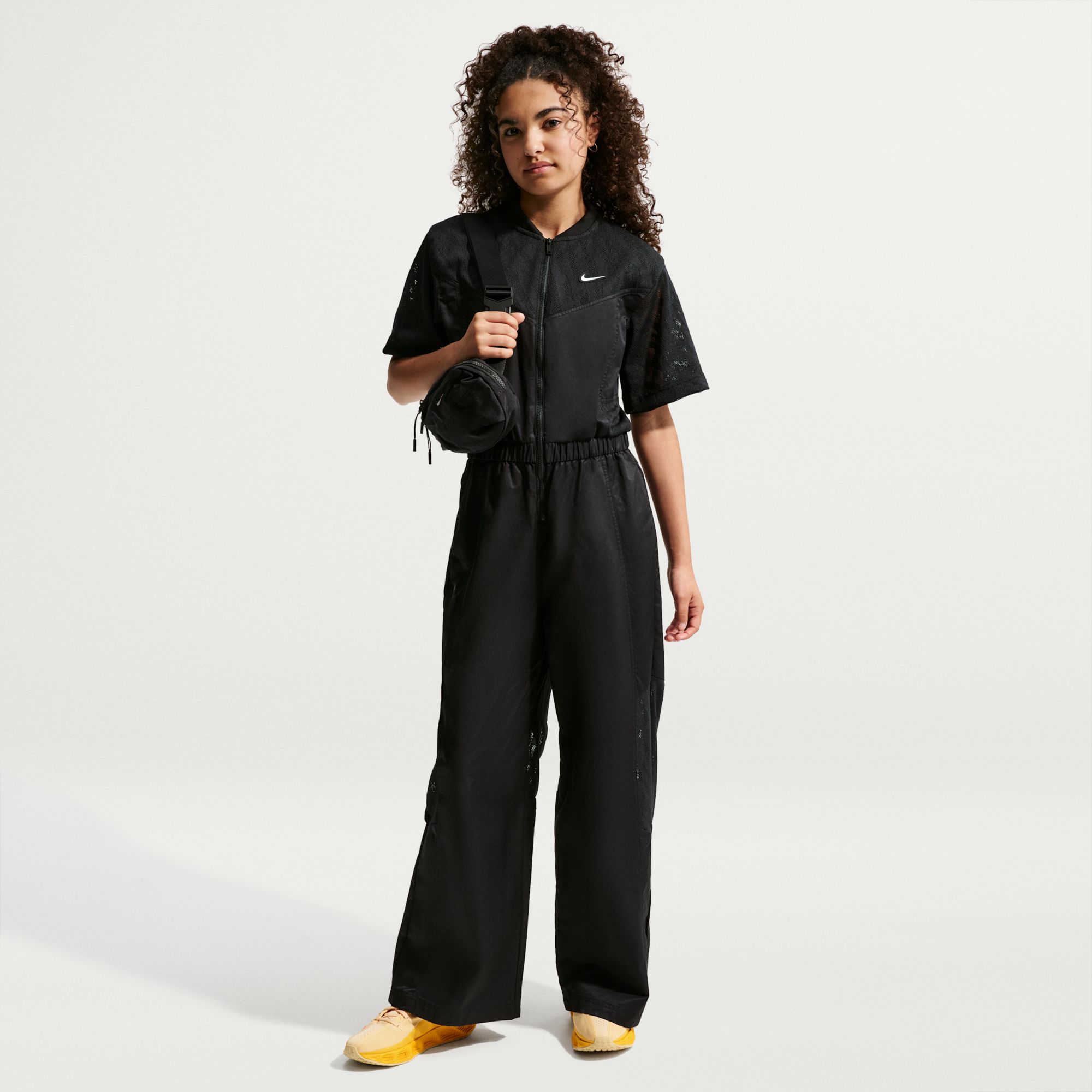Nike Girls' Woven Jumpsuit | Dick's Sporting Goods