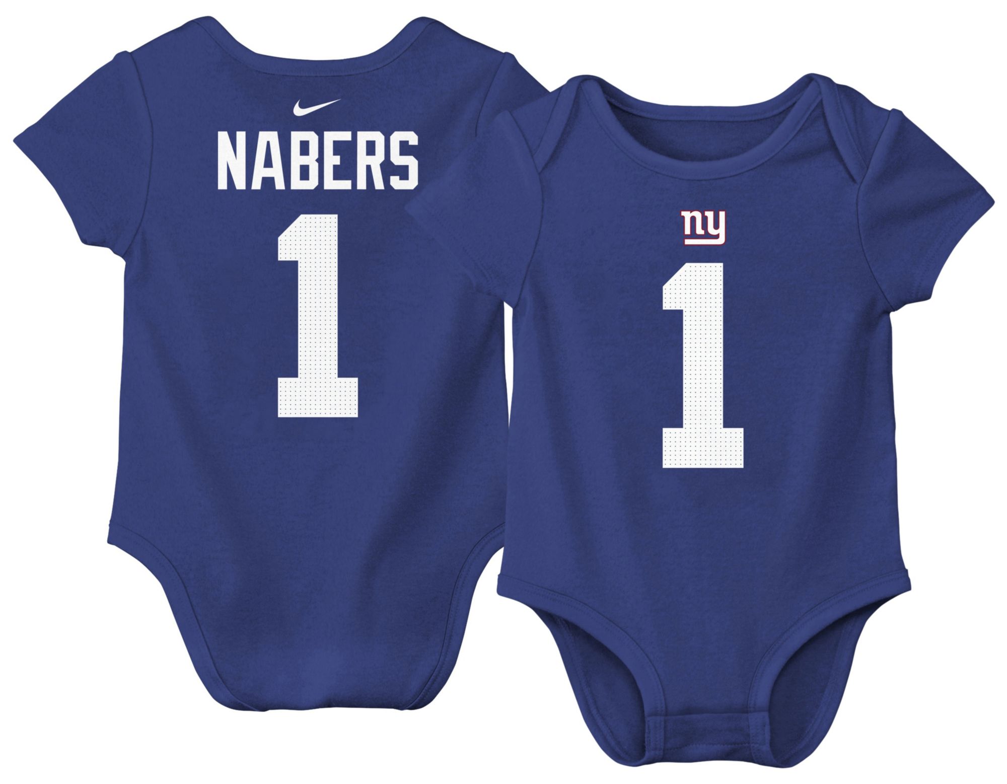 Nike Infant New York Giants Blue Jaxson Dart #6 Creeper | Dick's