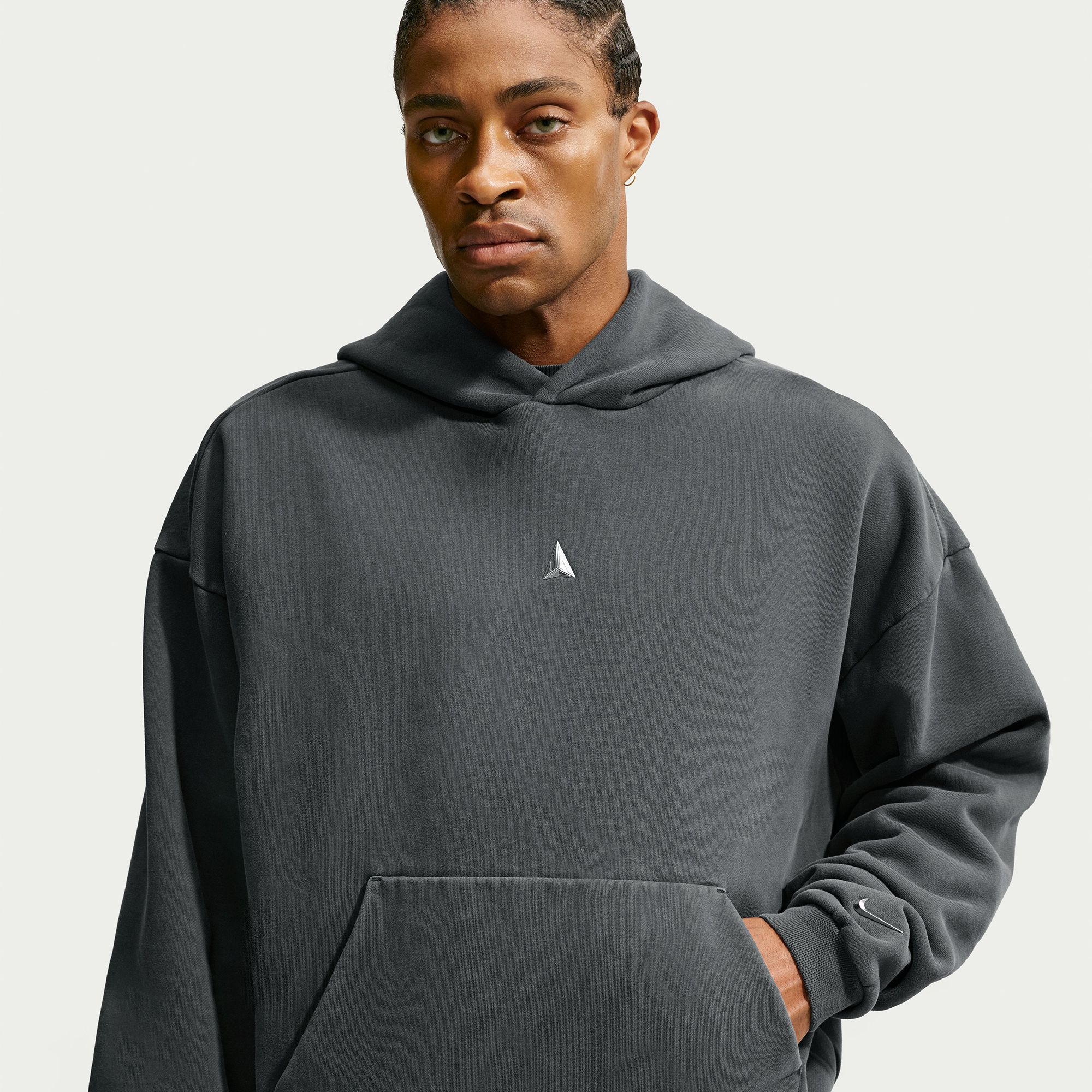 Nike Men's Ja Morant Standard Issue Washed Fleece Hoodie | Dick's