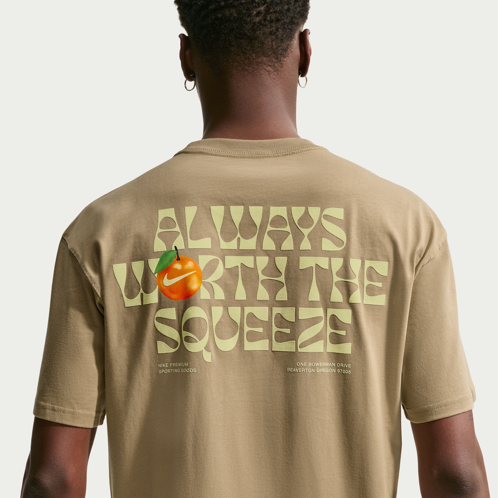 Nike Men's Sportswear Orange Squeeze Graphic T-Shirt | Dick's