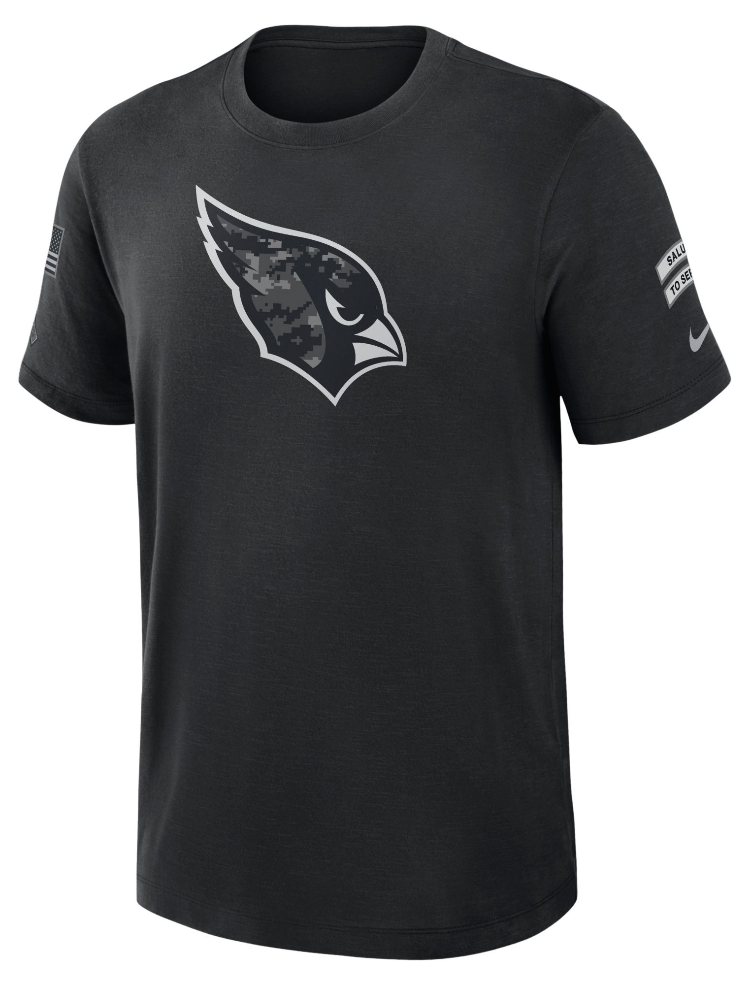 Nike Men's Arizona Cardinals Salute To Service 2026 Slub T-Shirt