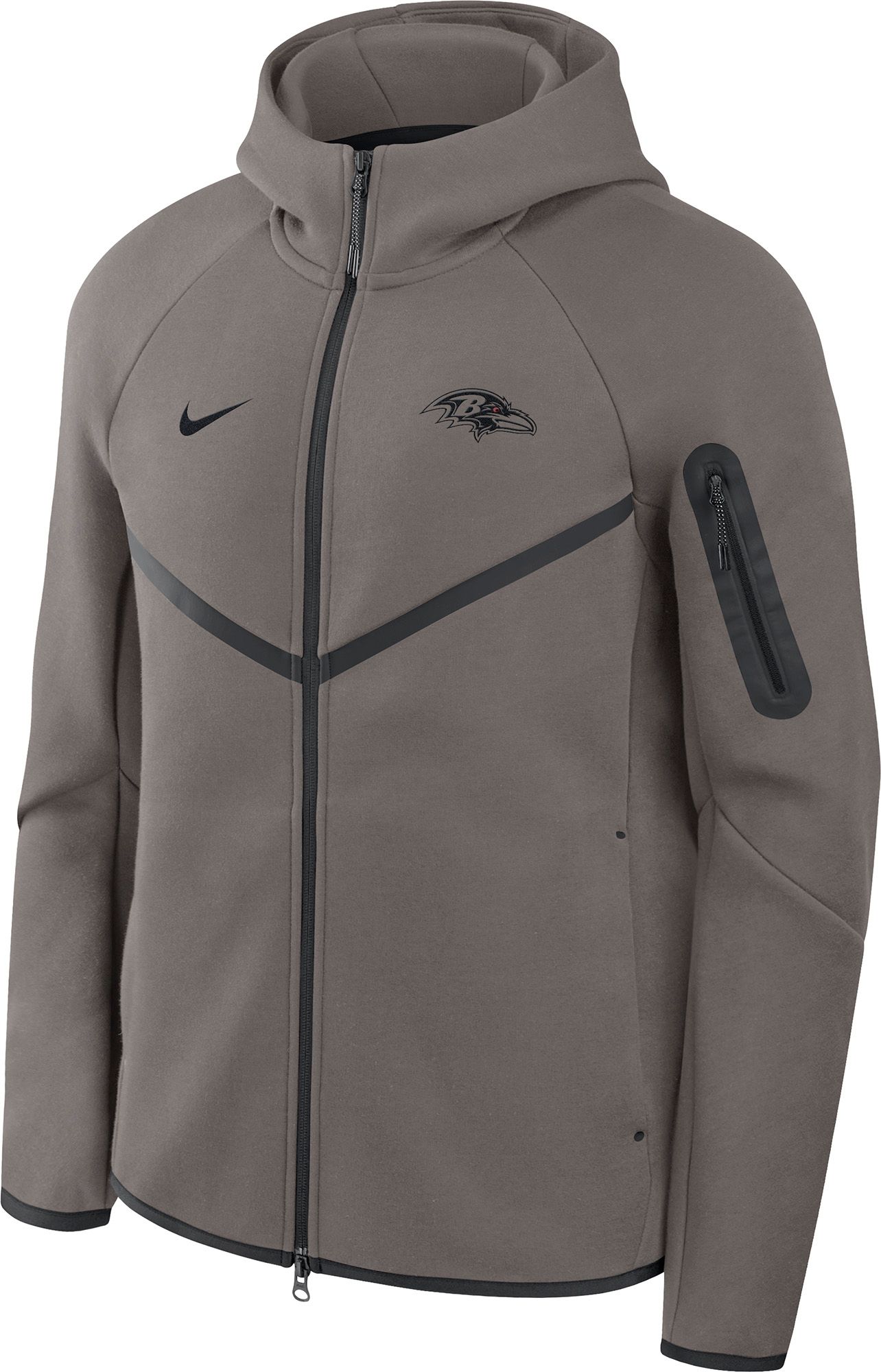 Nike Men's Baltimore Ravens Tech Fleece Full-Zip Hoodie | Dick's