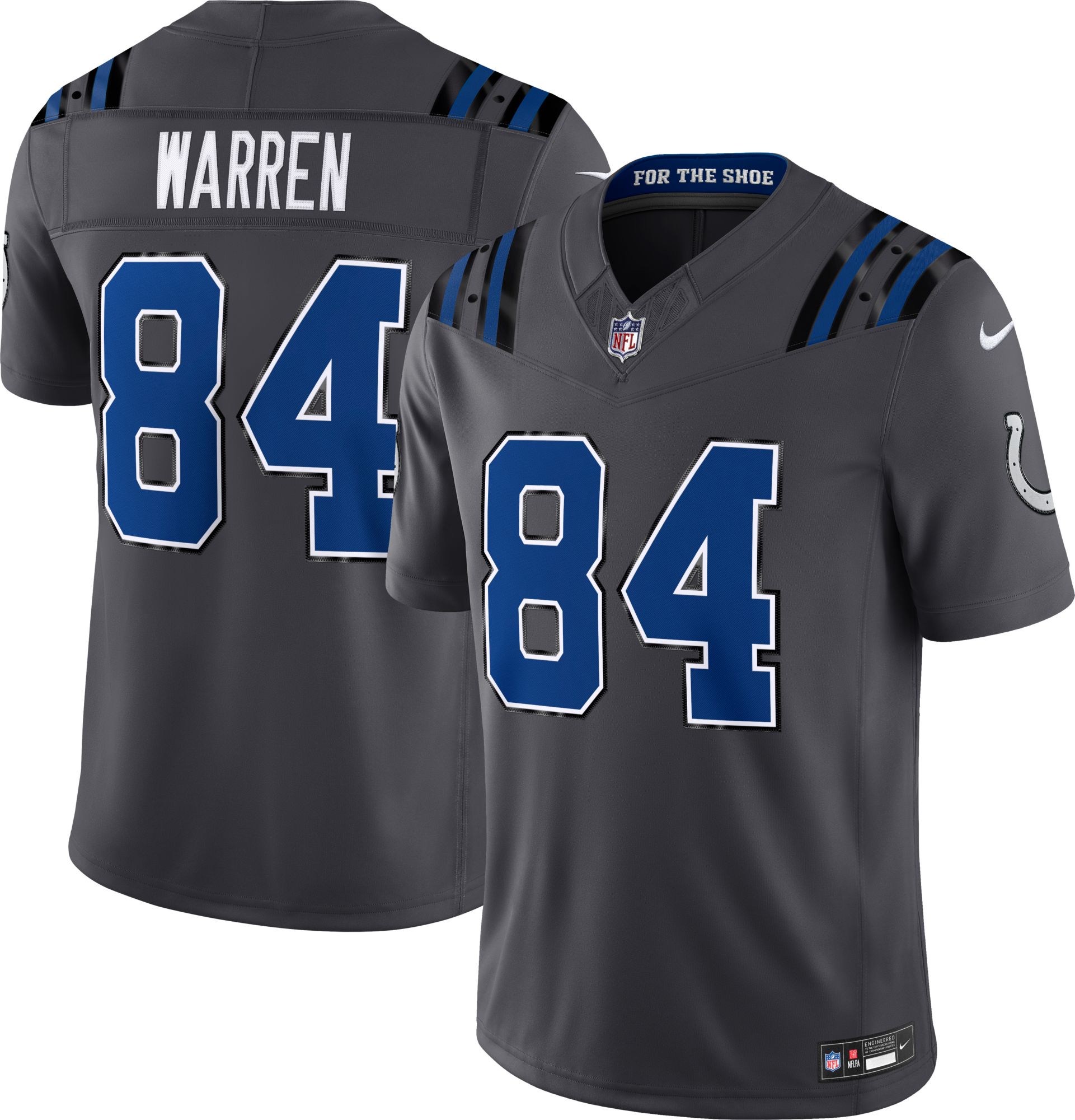 Nike Men's Indianapolis Colts Tyler Warren NFL Rivalries Stitched