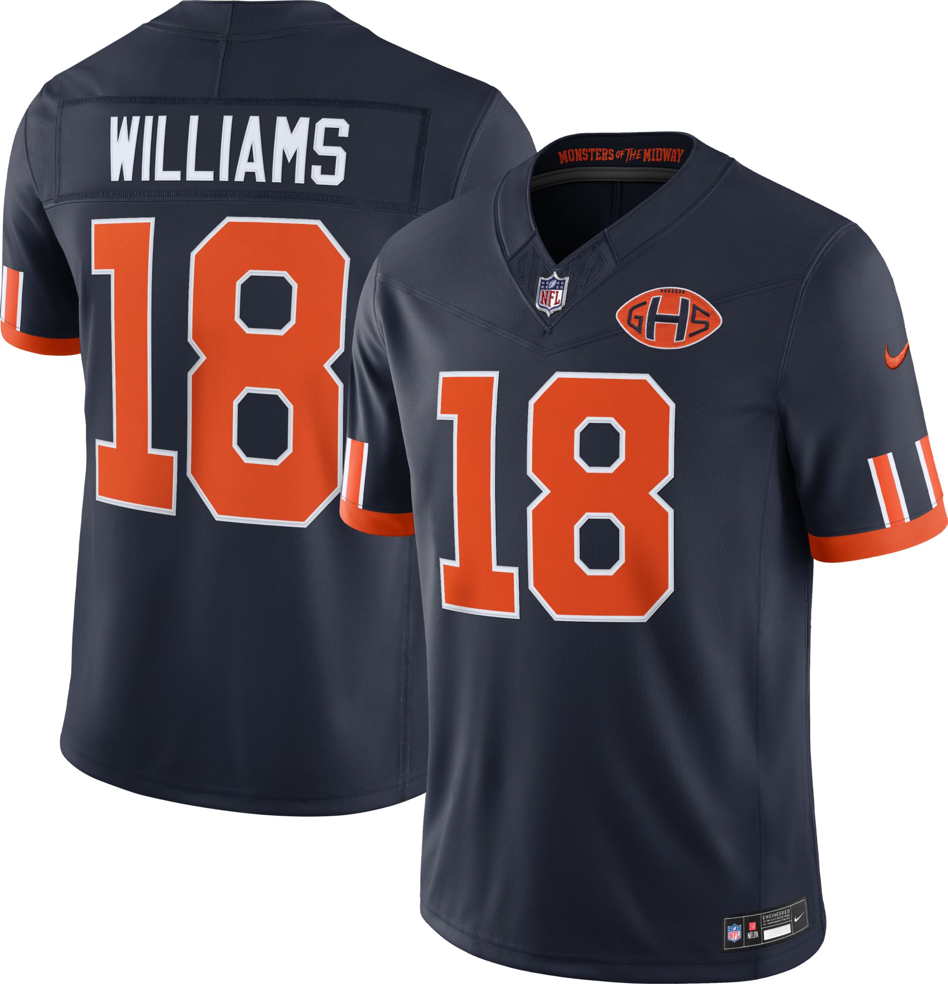Nike Men's Chicago Bears Caleb Williams NFL Rivalries Stitched