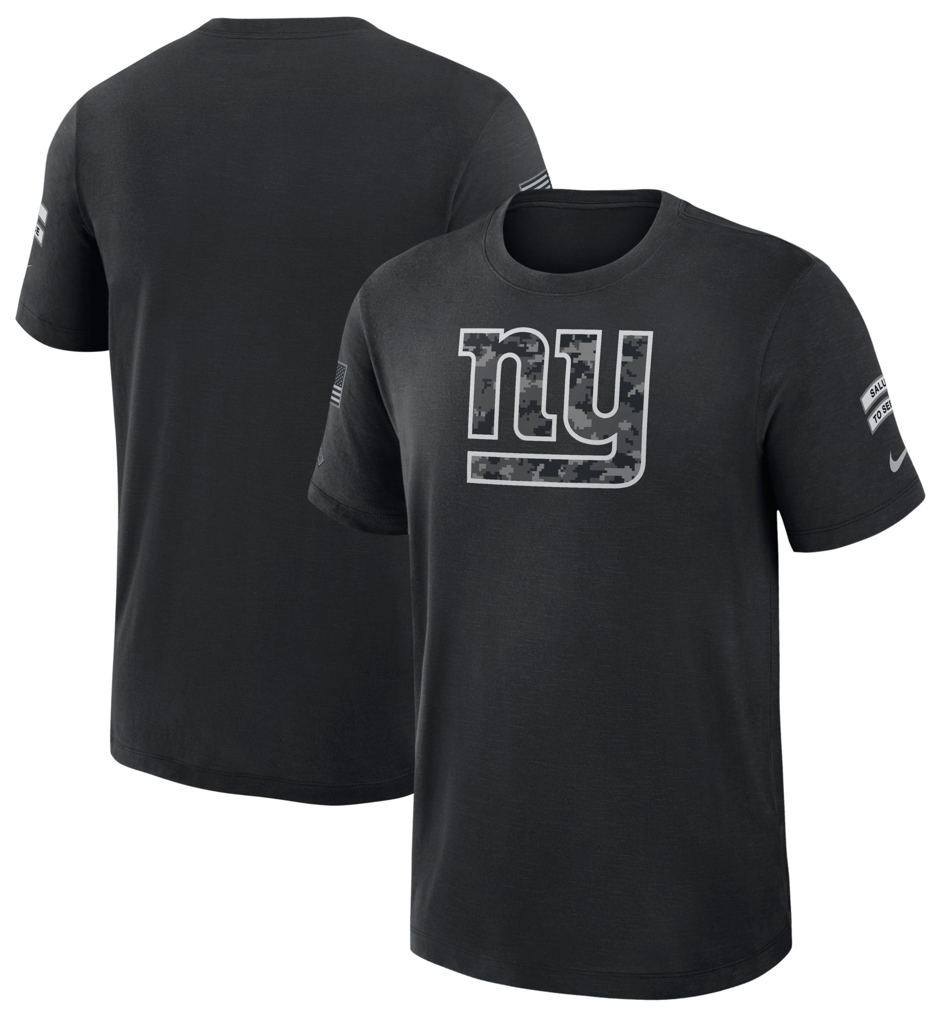 Nike Men's New York Giants Salute To Service 2026 Slub T-Shirt