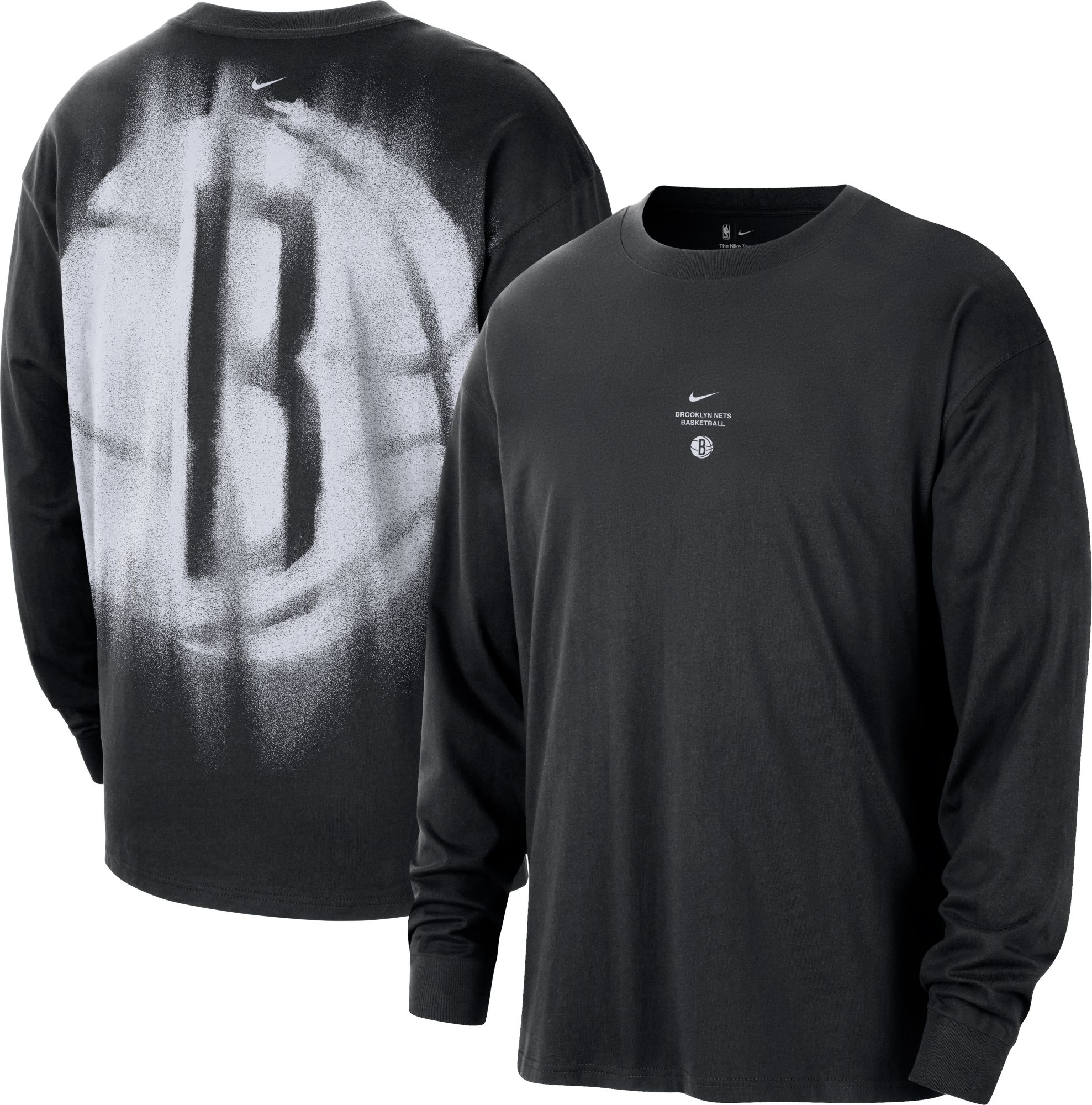 Nike Adult Brooklyn Nets Worn With Obsession Game Long Sleeve