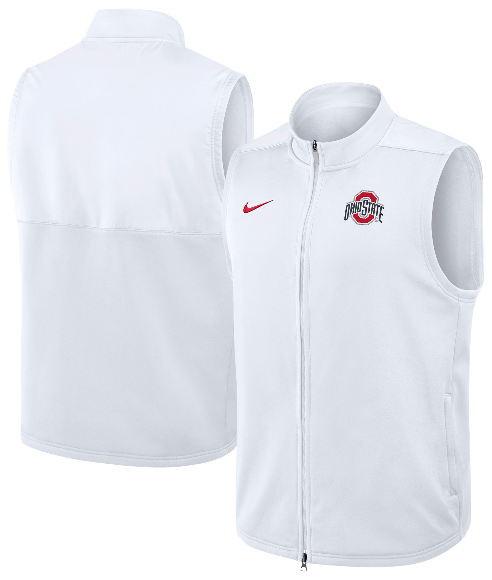 Nike Men's Ohio State Buckeyes Victory Full-Zip Vest | Dick's