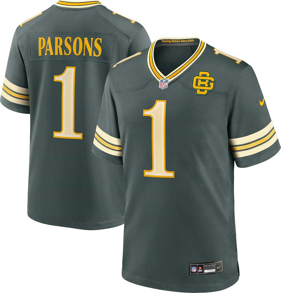 Nike Men's Green Bay Packers Micah Parsons NFL Rivalries Game
