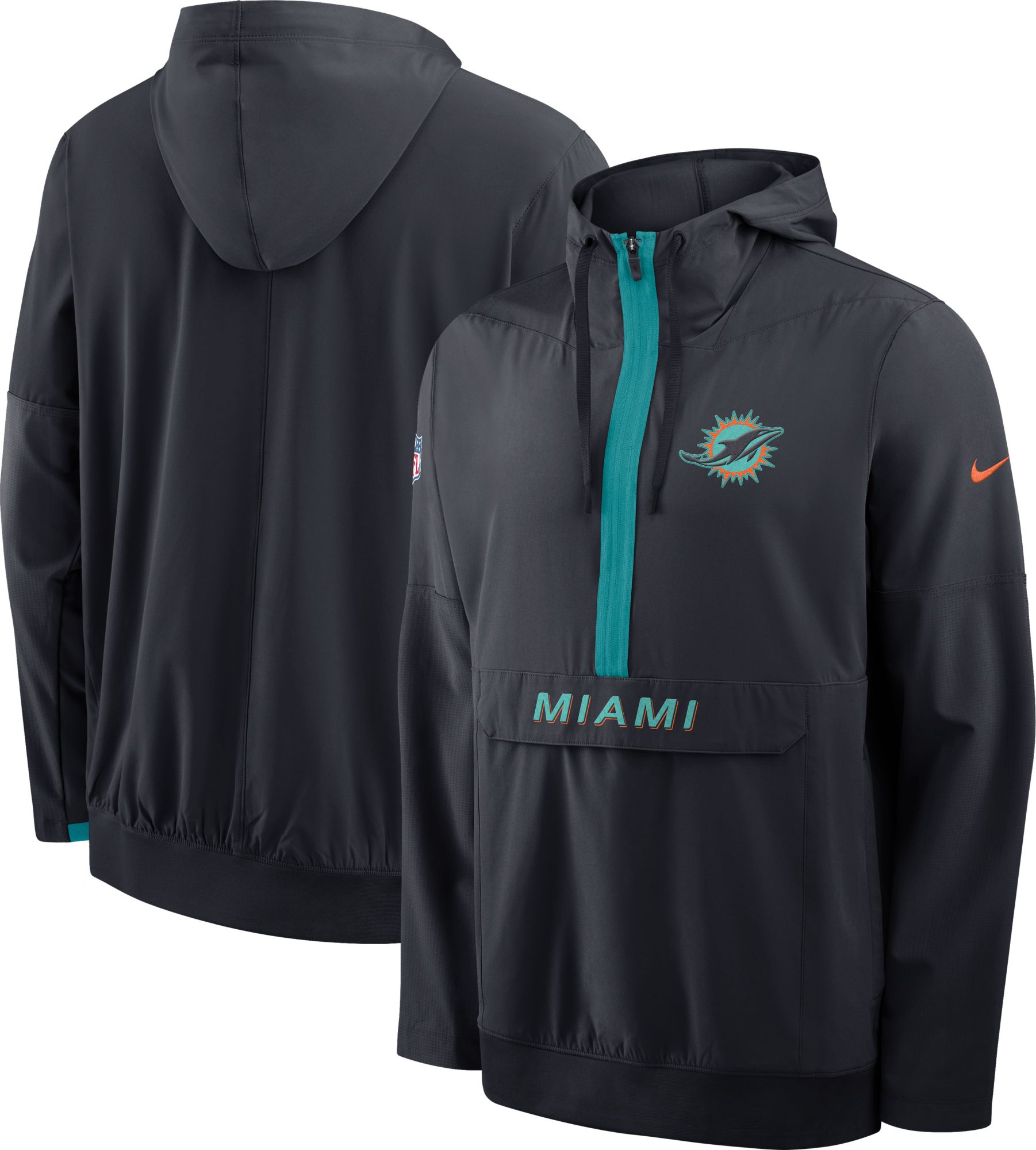 Nike Men's Miami Dolphins NFL Rivalries Anorak Jacket | Dick's