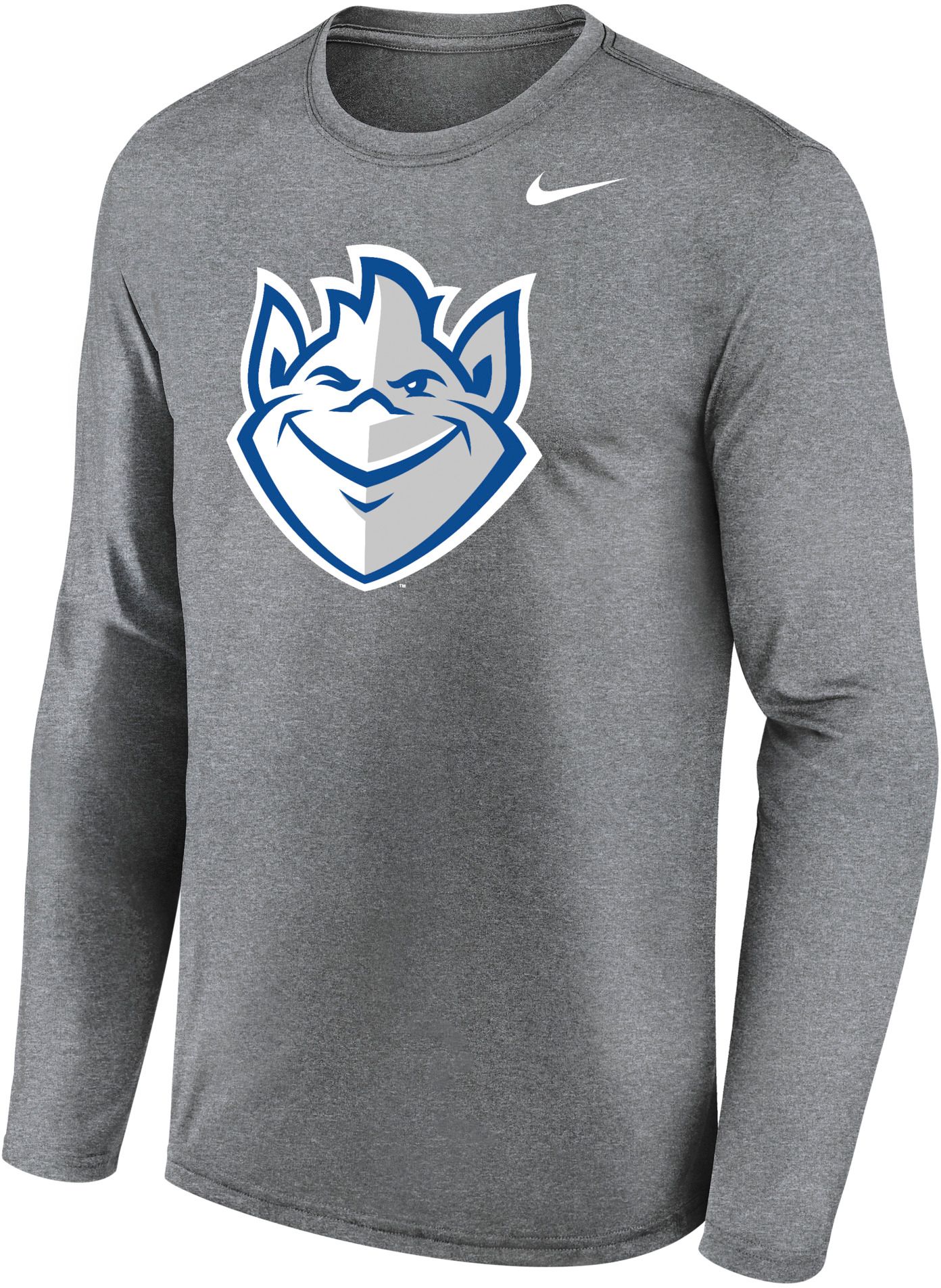 Nike Men's Saint Louis Billikens Grey Legend Long Sleeve Shirt