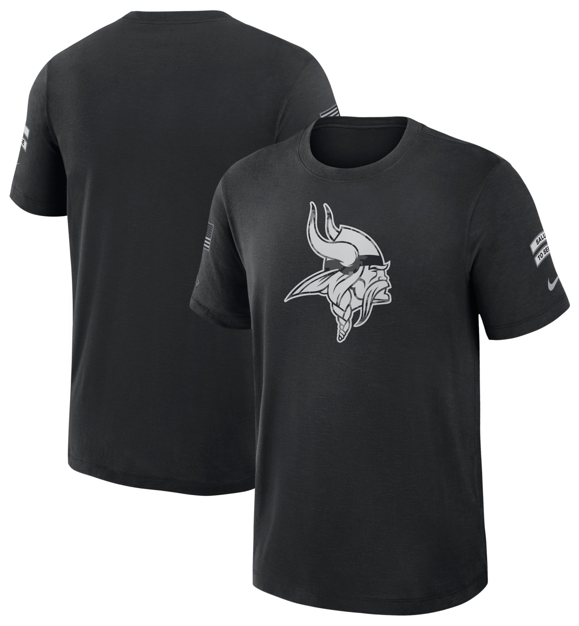Nike Men's Minnesota Vikings Salute To Service 2026 Slub T-Shirt