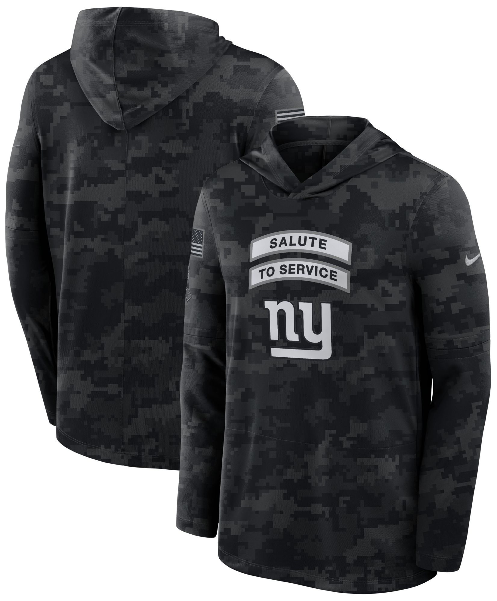 Nike Men's New York Giants Salute To Service 2026 Hooded Long