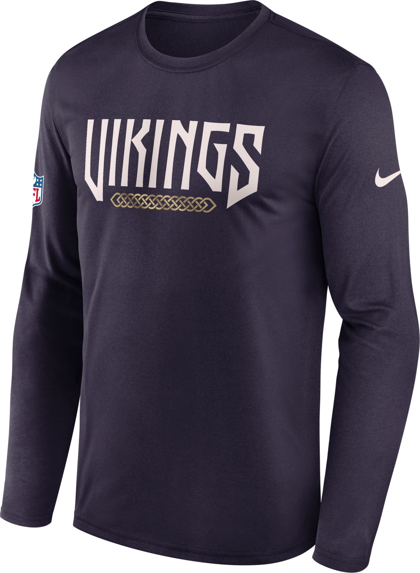 Nike Men's Minnesota Vikings NFL Rivalries Legend Long Sleeve