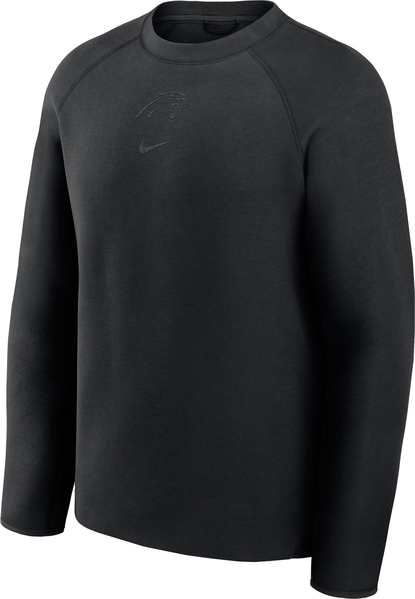 Nike Men's Carolina Panthers Tech Fleece Crewneck Sweatshirt