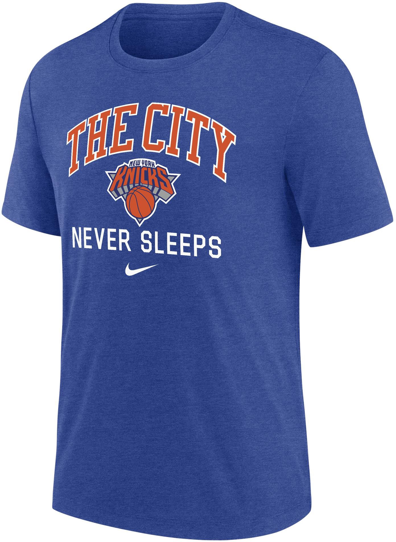 Nike Men's New York Knicks Blue Logo T-Shirt | Dick's Sporting Goods
