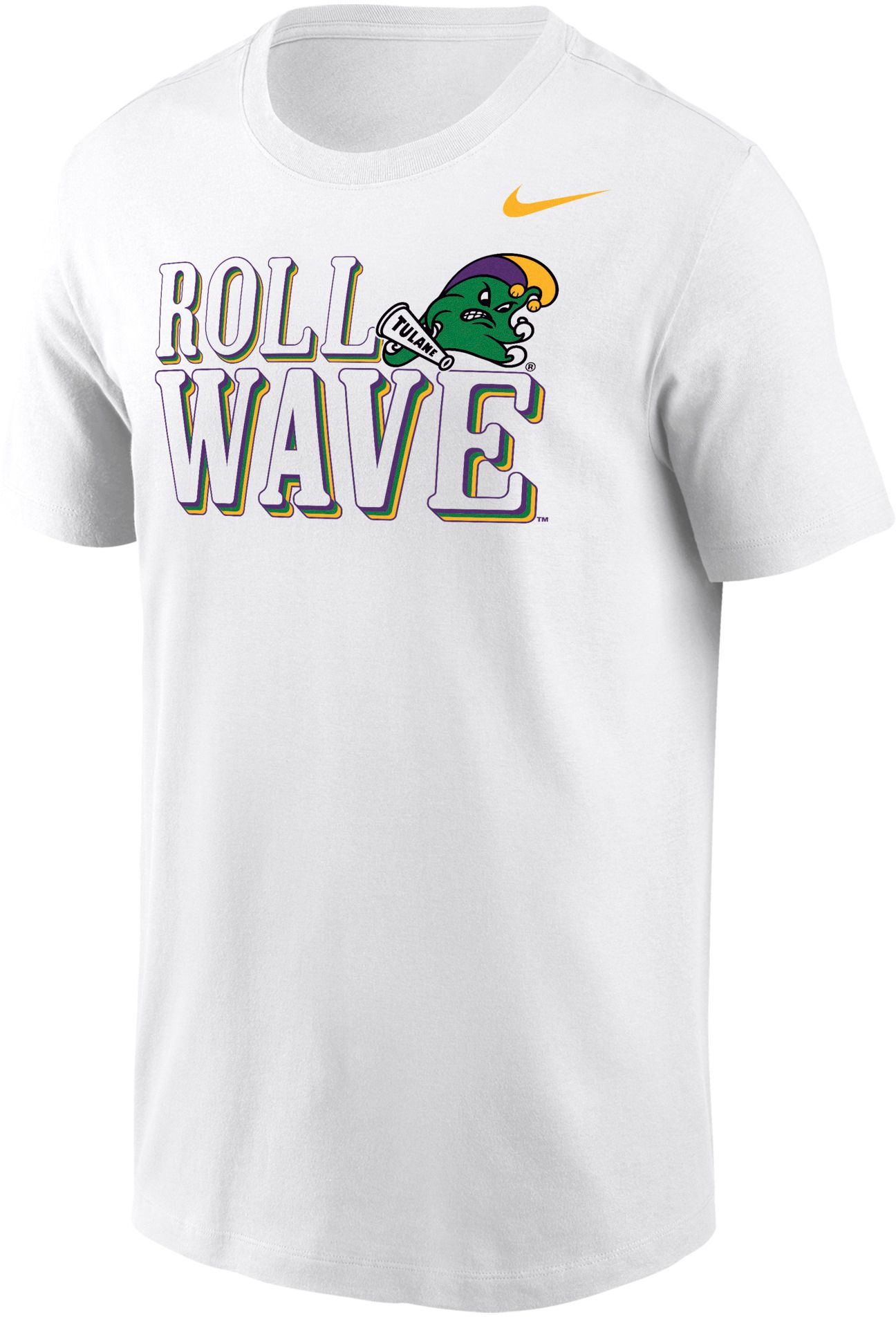 Nike Men's Tulane Green Wave Mardi Gras T-Shirt | Dick's Sporting
