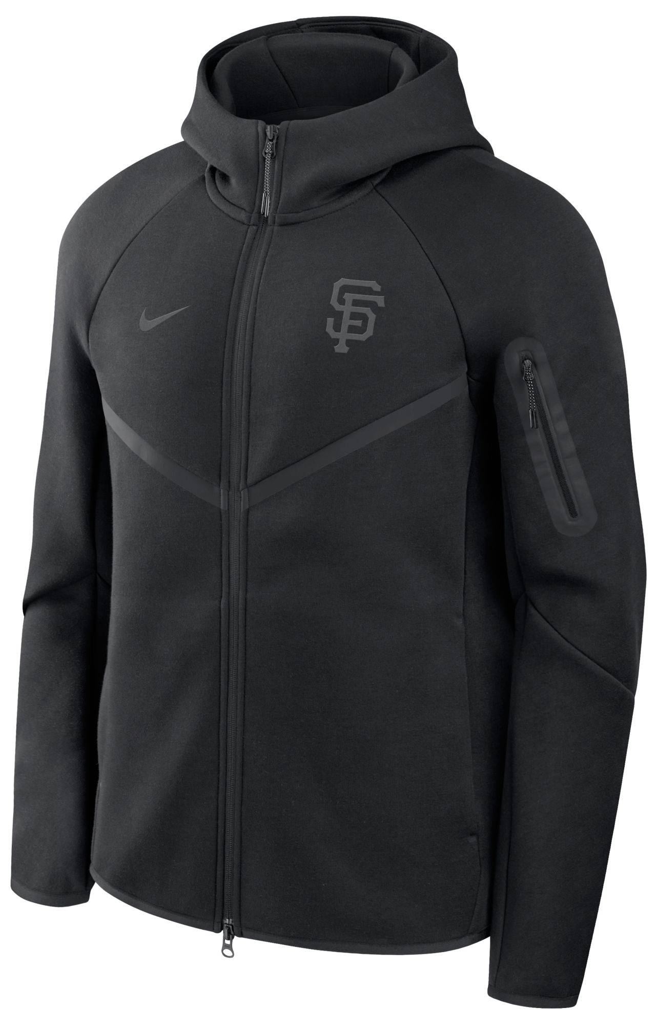 Nike Men's San Francisco Giants Tech Fleece Full-Zip Hoodie