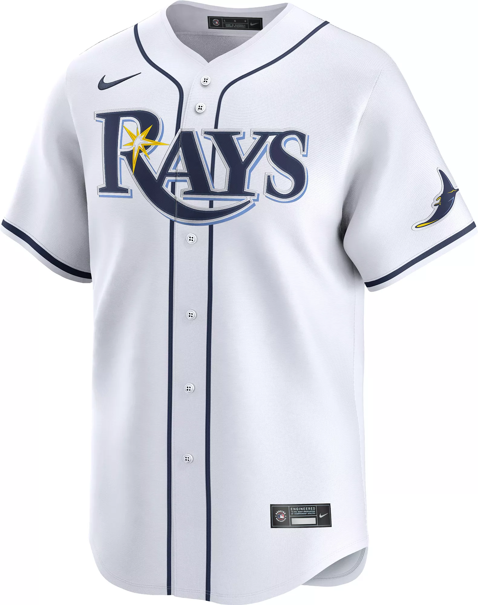 Nike Men's Tampa Bay Rays Blank Home Limited Jersey