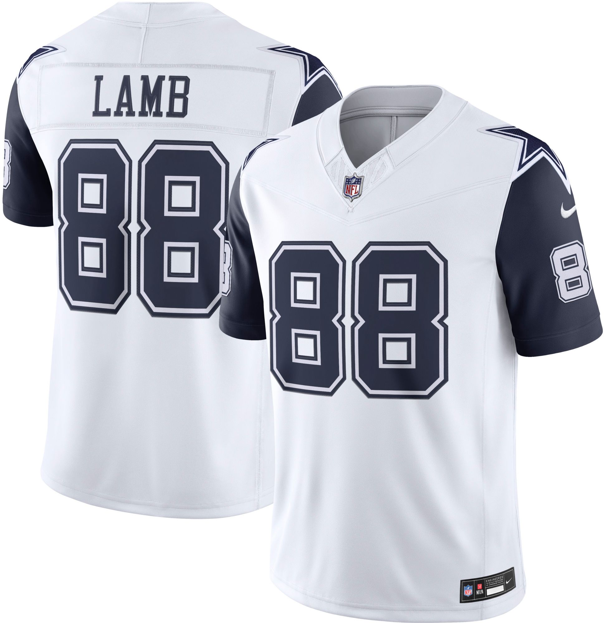 Nike Men's Dallas Cowboys CeeDee Lamb #88 White Alternate 2 Game
