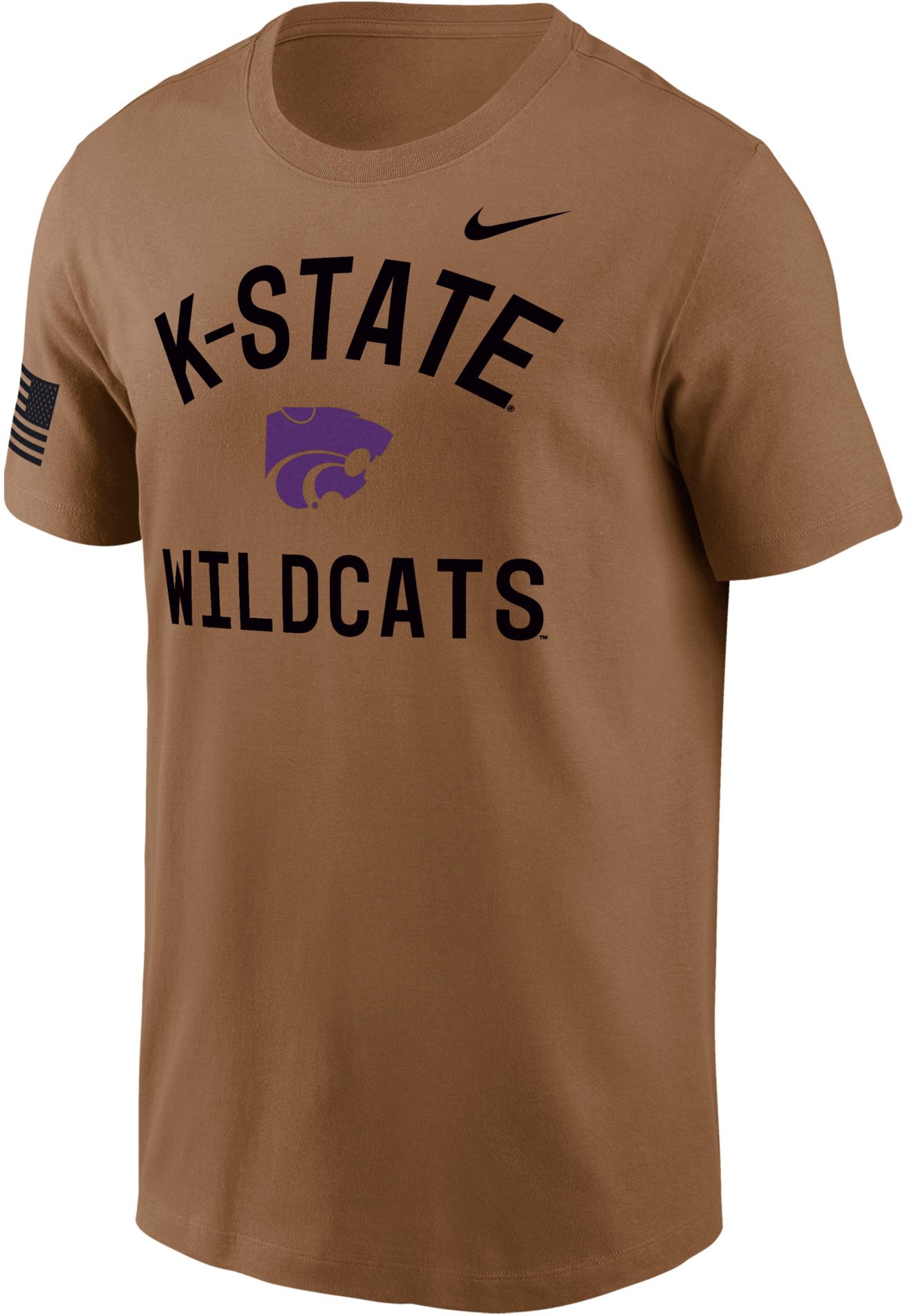 Nike Men's Kansas State Wildcats Dri-FIT Military T-Shirt | Dick's