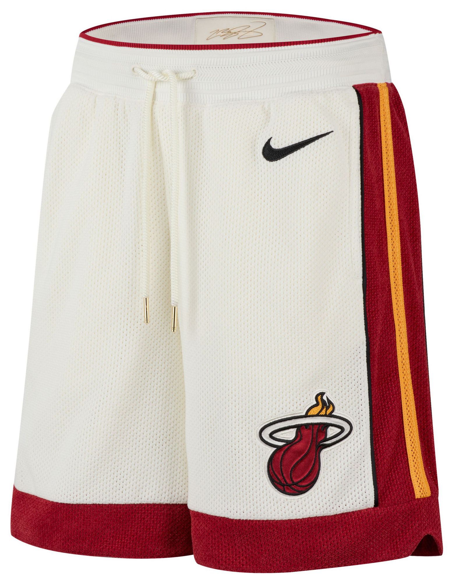 Nike Men's Miami Heat LeBron James #6 White Authentic Reserve