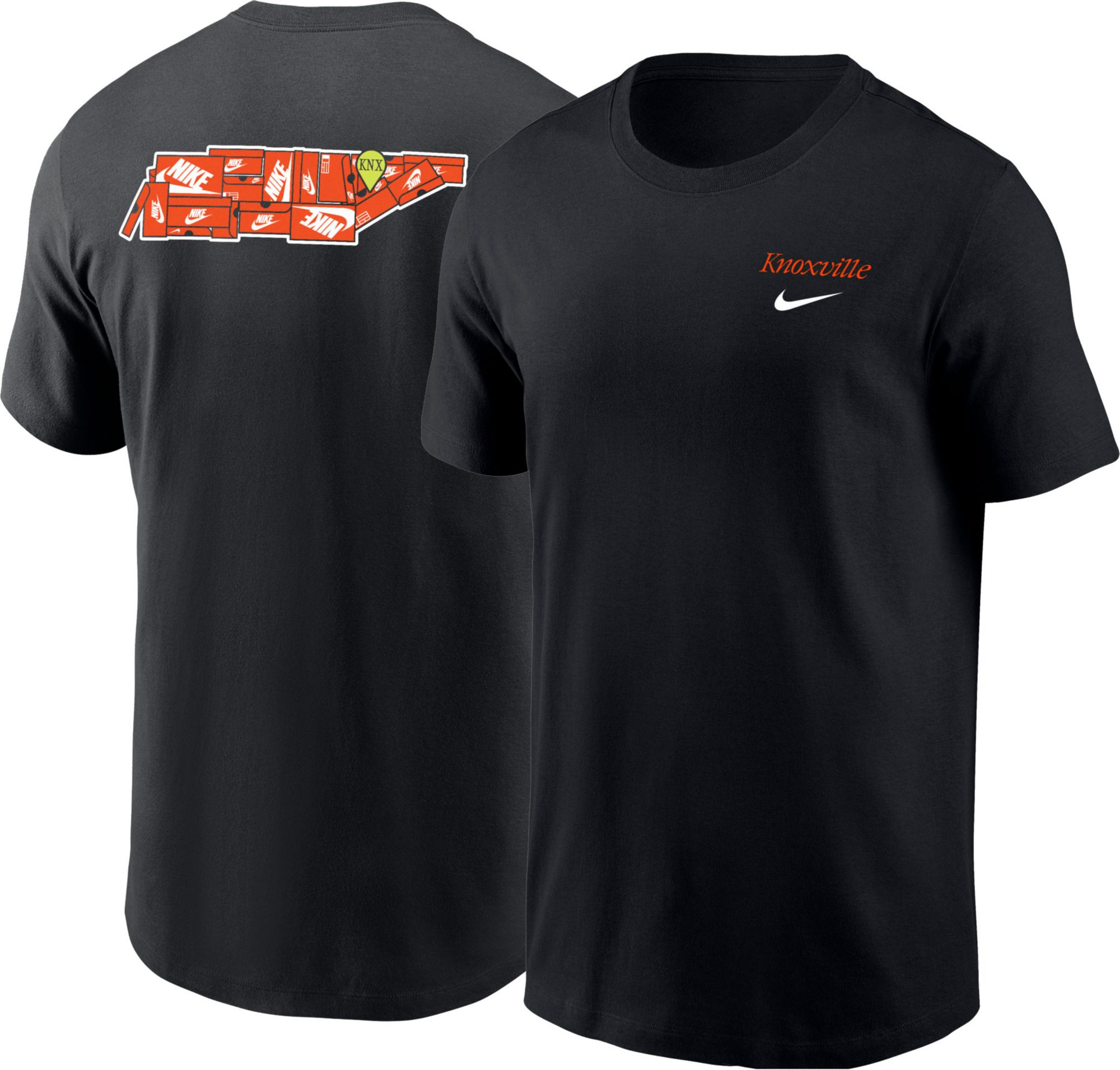 Nike Men's Knoxville Black Core Cotton Shoebox T-Shirt | Dick's