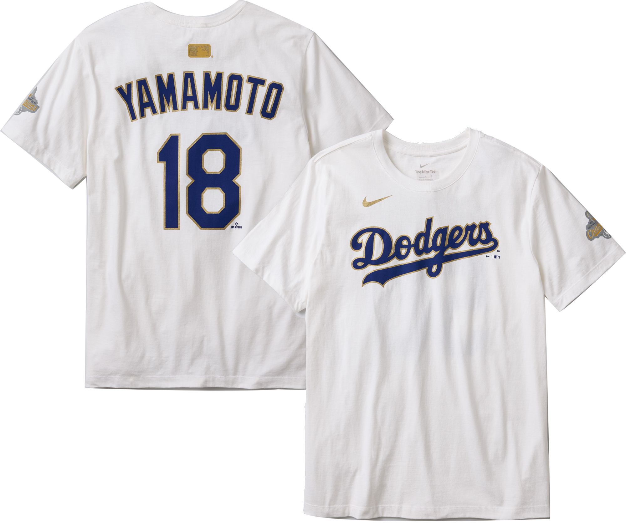 Nike Men's Los Angeles Dodgers Yoshinobu Yamamoto #18 2026 Gold