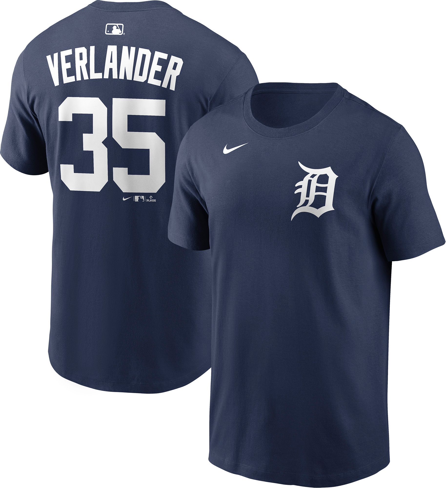 I*X様 Nike NSW redefined destroyer 袖レザージャ Nike Men's Detroit Tigers Navy Justin Verlander #35 T-Shirt