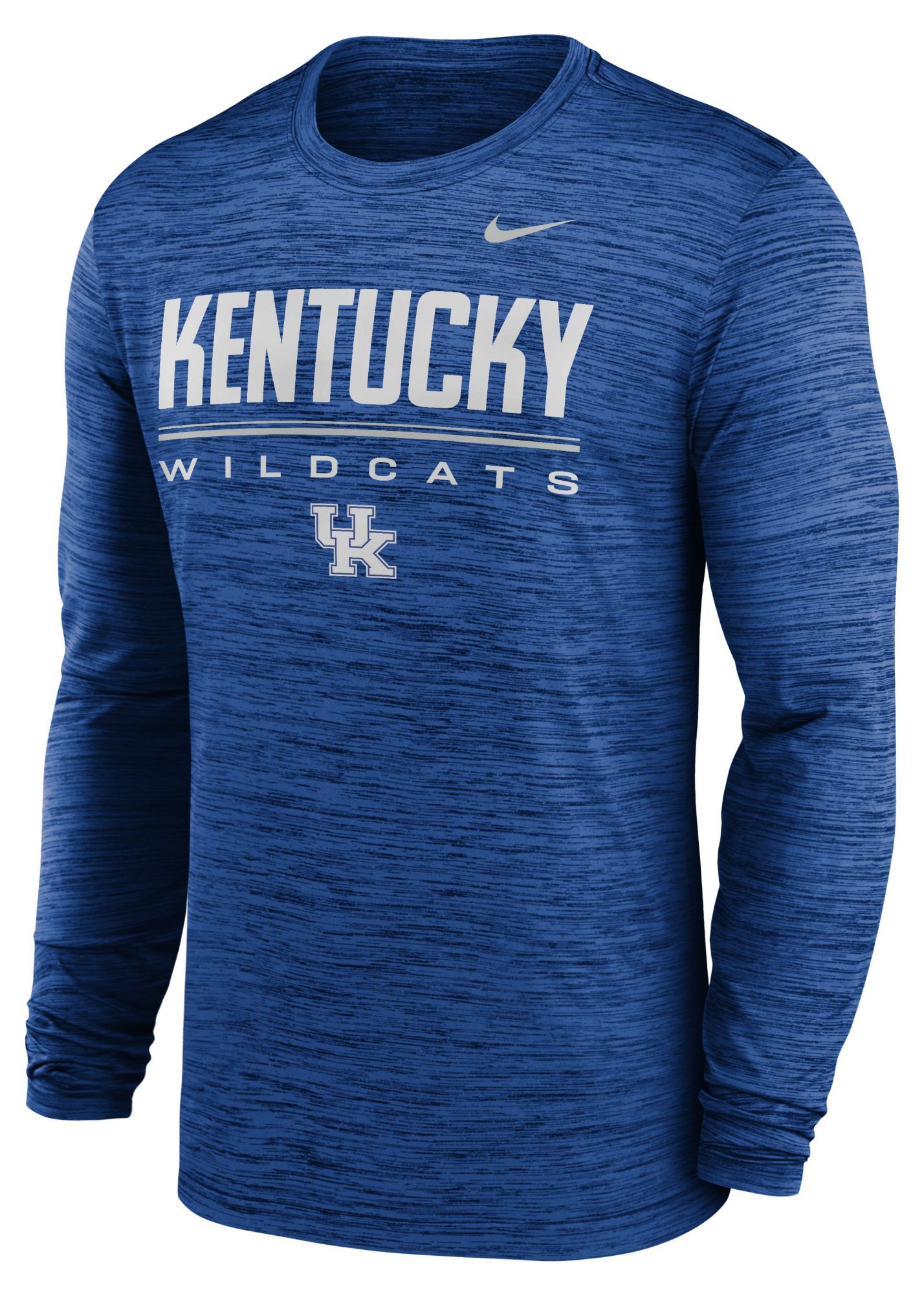 Nike Adult Kentucky Wildcats Dri-FIT Velocity Long Sleeve Shirt