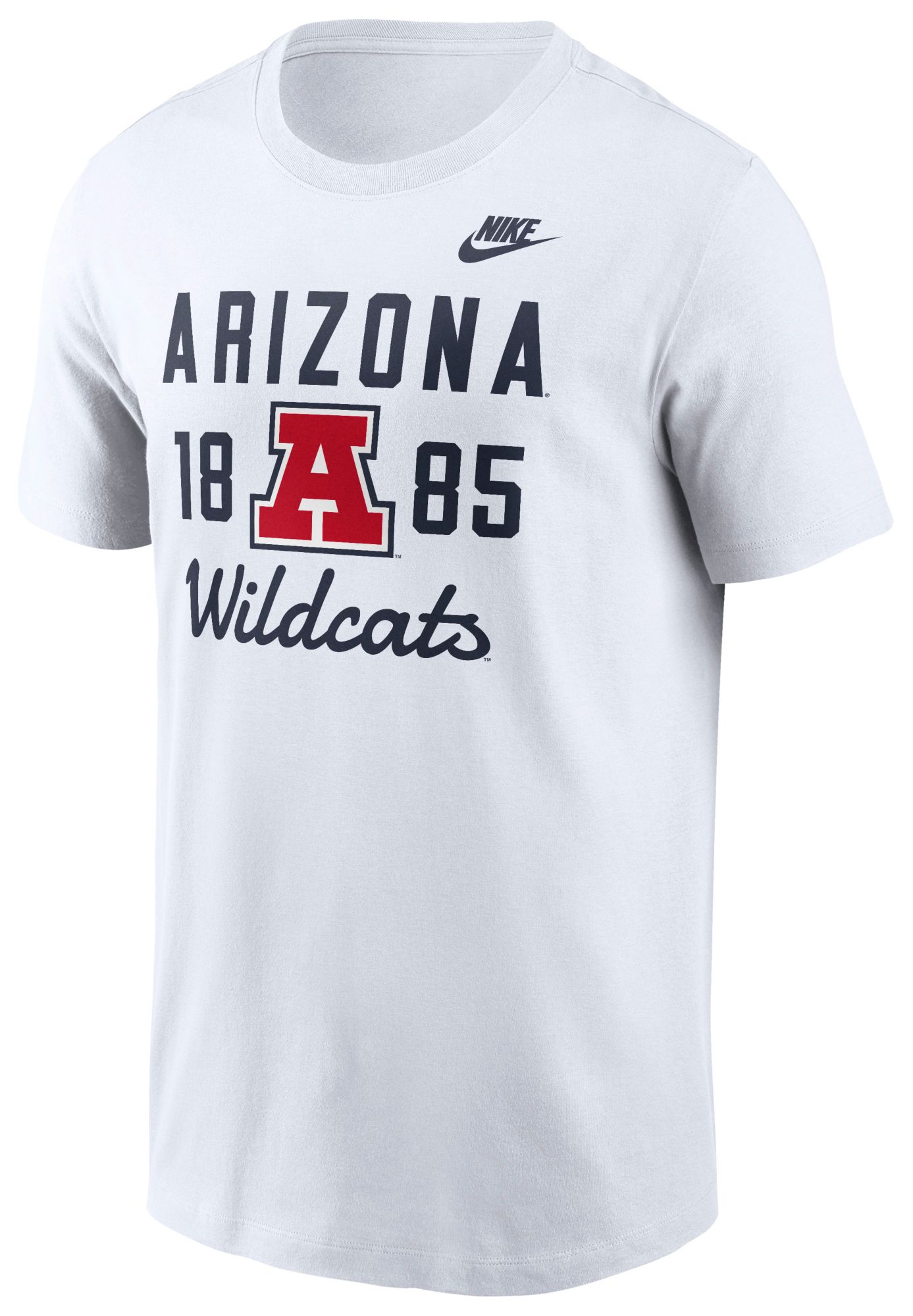 Nike Men's Arizona Wildcats White Legacy Stacked T-Shirt | Dick's