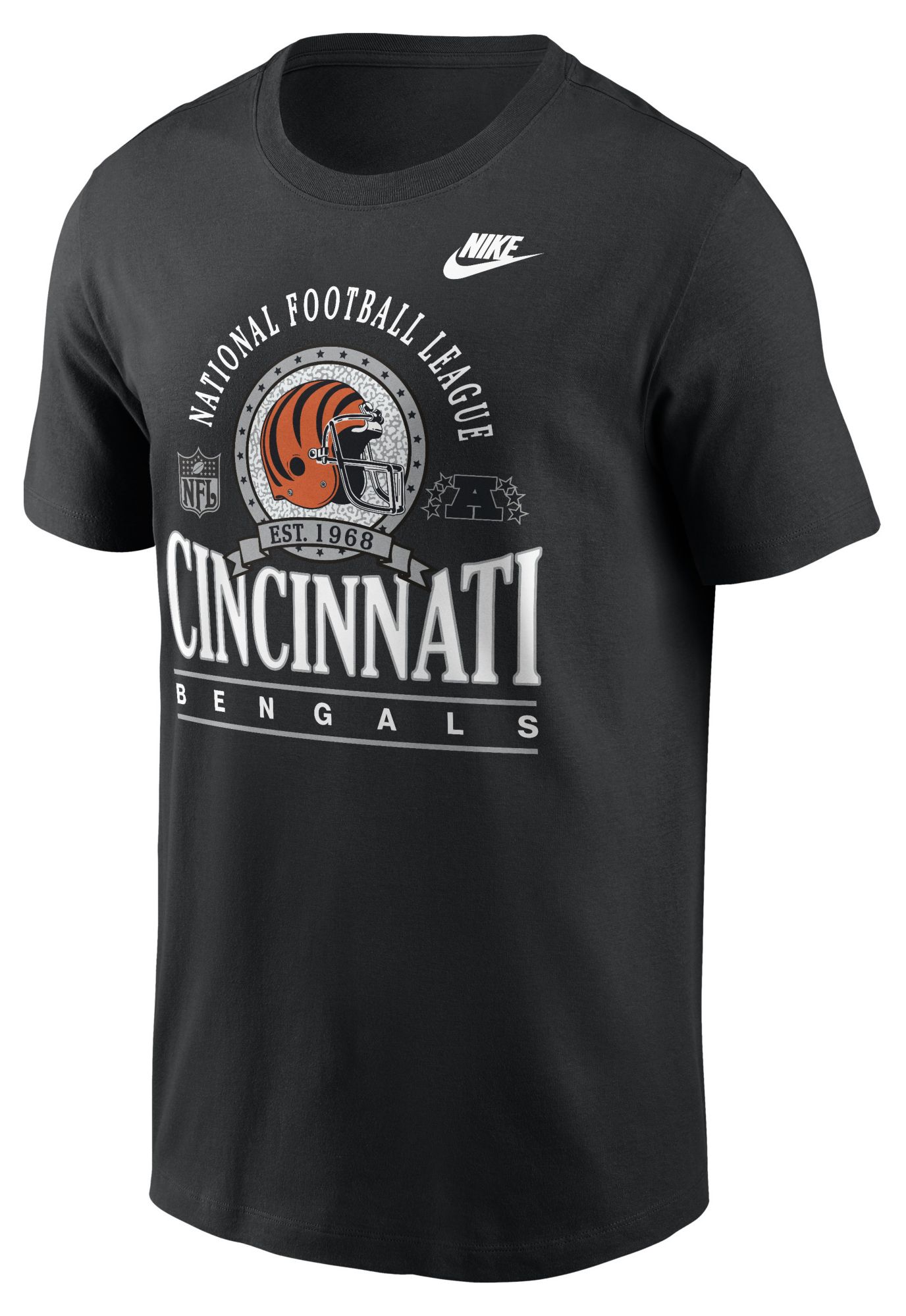 Nike Men's Cincinnati Bengals Black Rewind T-Shirt | Dick's